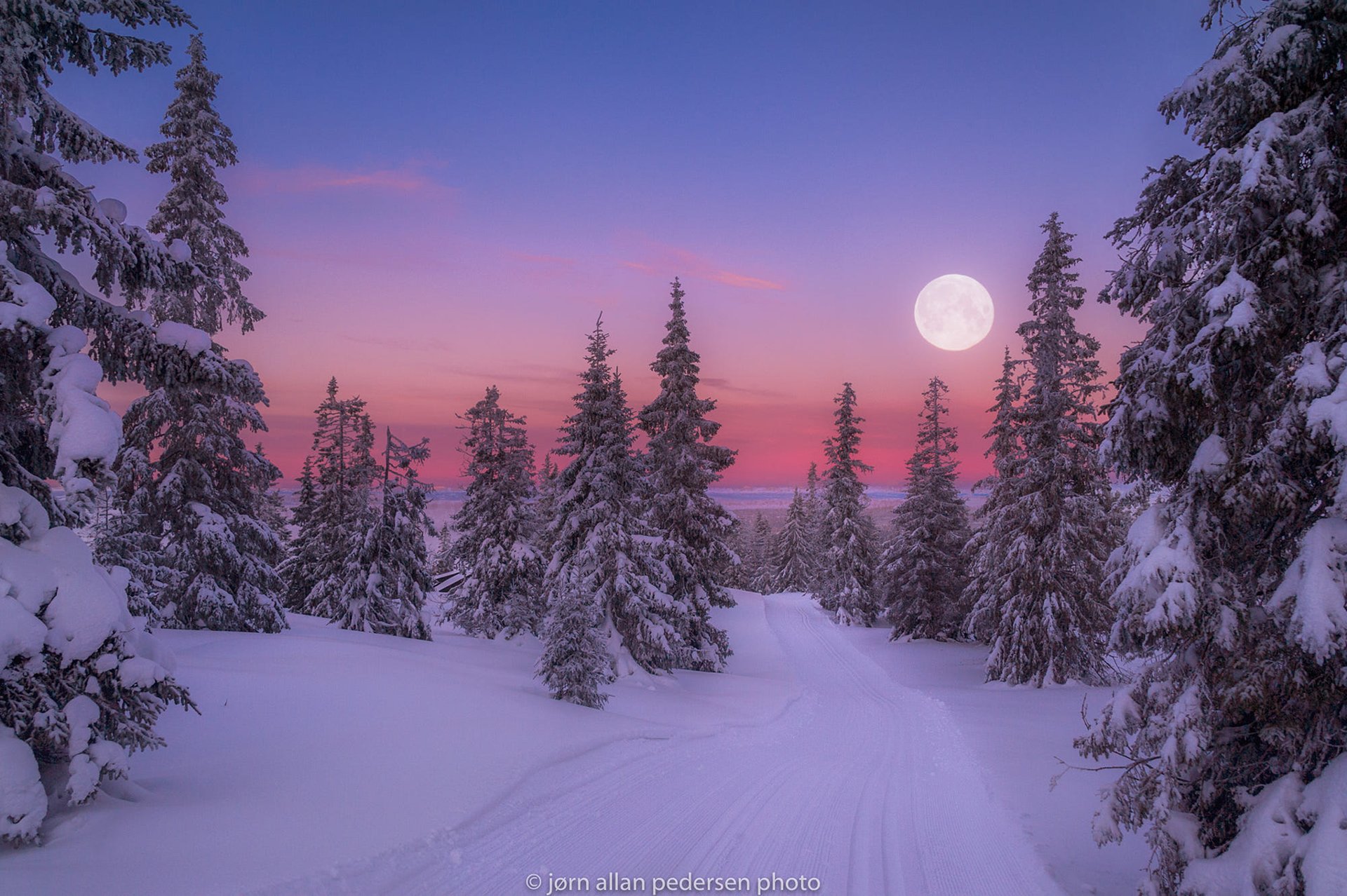 Winter Moon Wallpapers