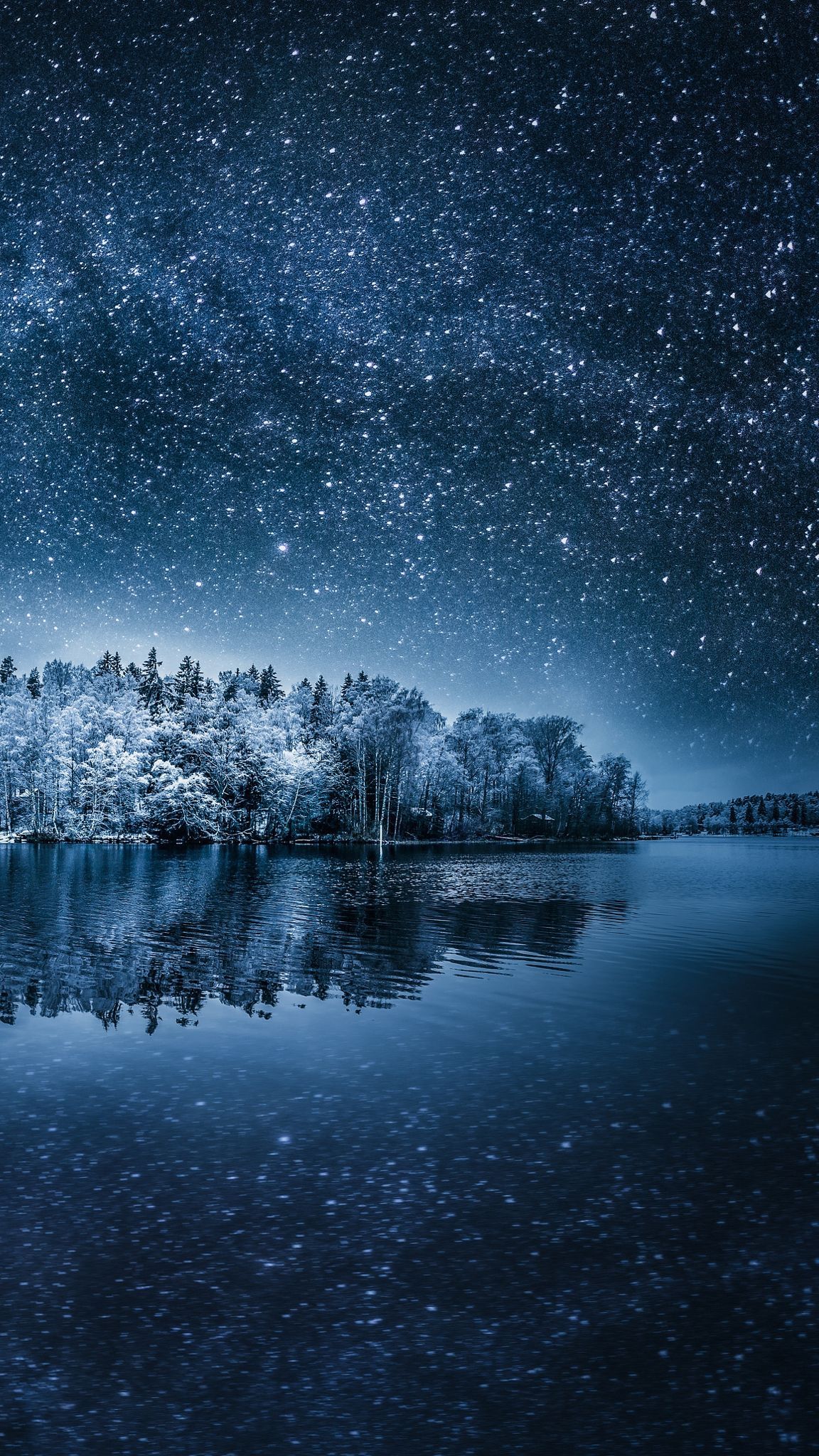 Winter Night Iphone Wallpapers