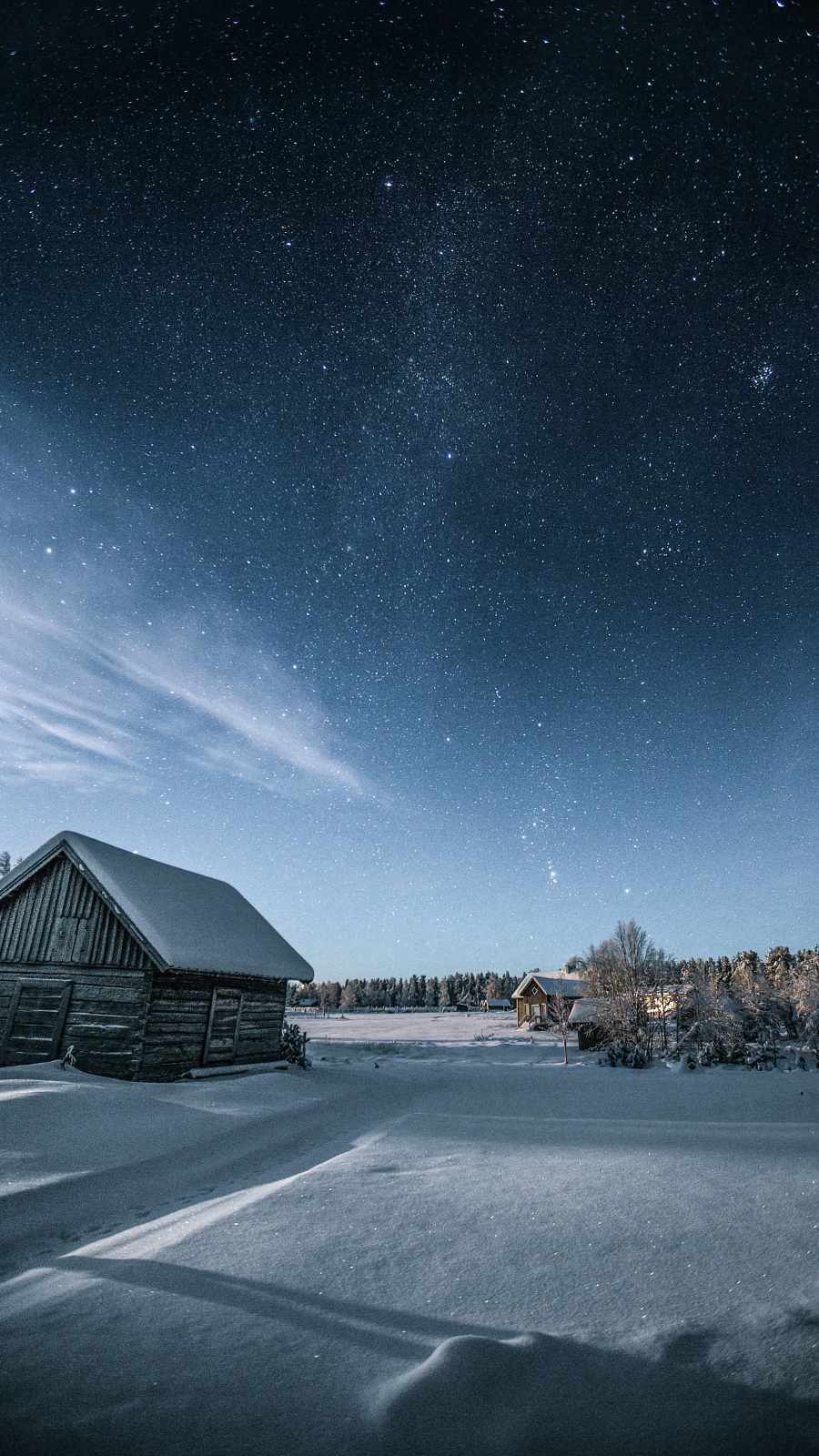 Winter Night Iphone Wallpapers