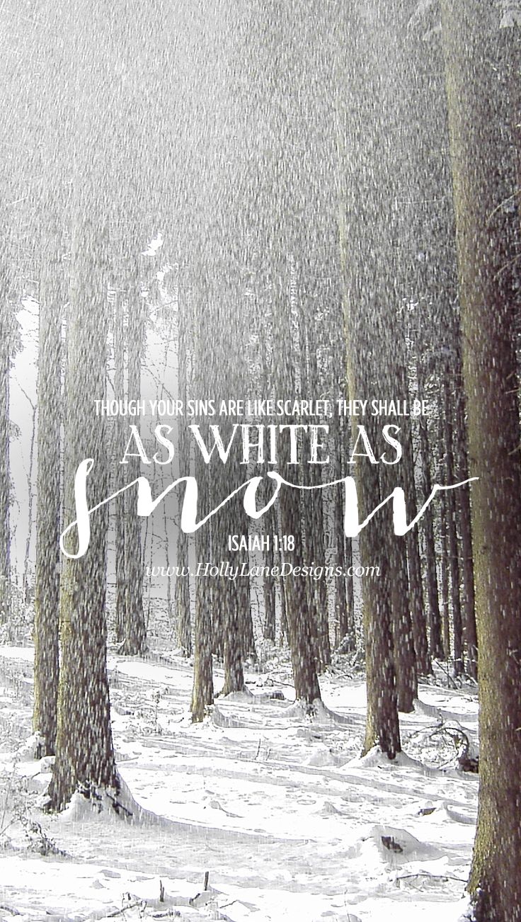 Winter Scripture Wallpapers