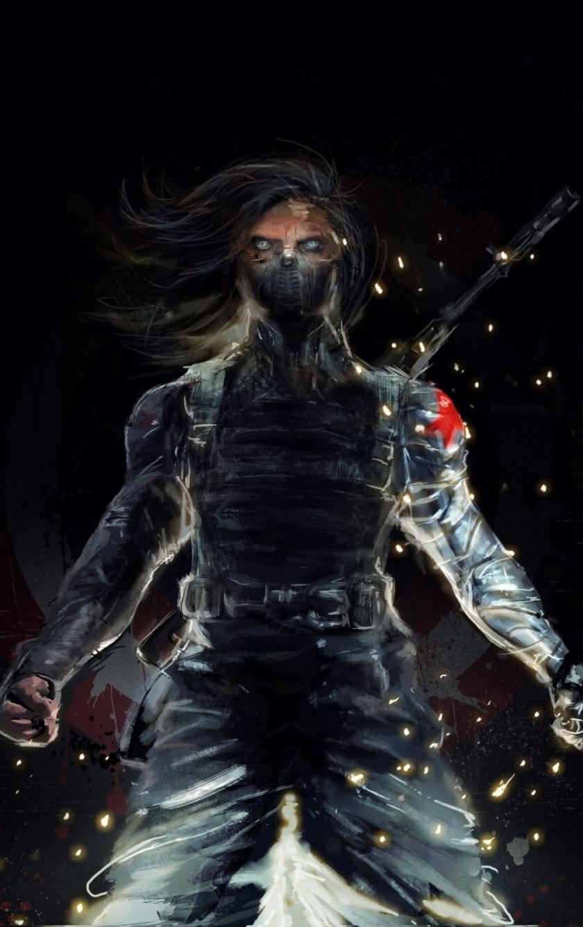 Winter Soldier Phone Wallpapers