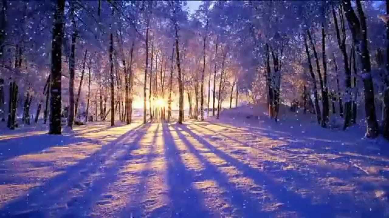 Winter Sunset Desktop Backgrounds