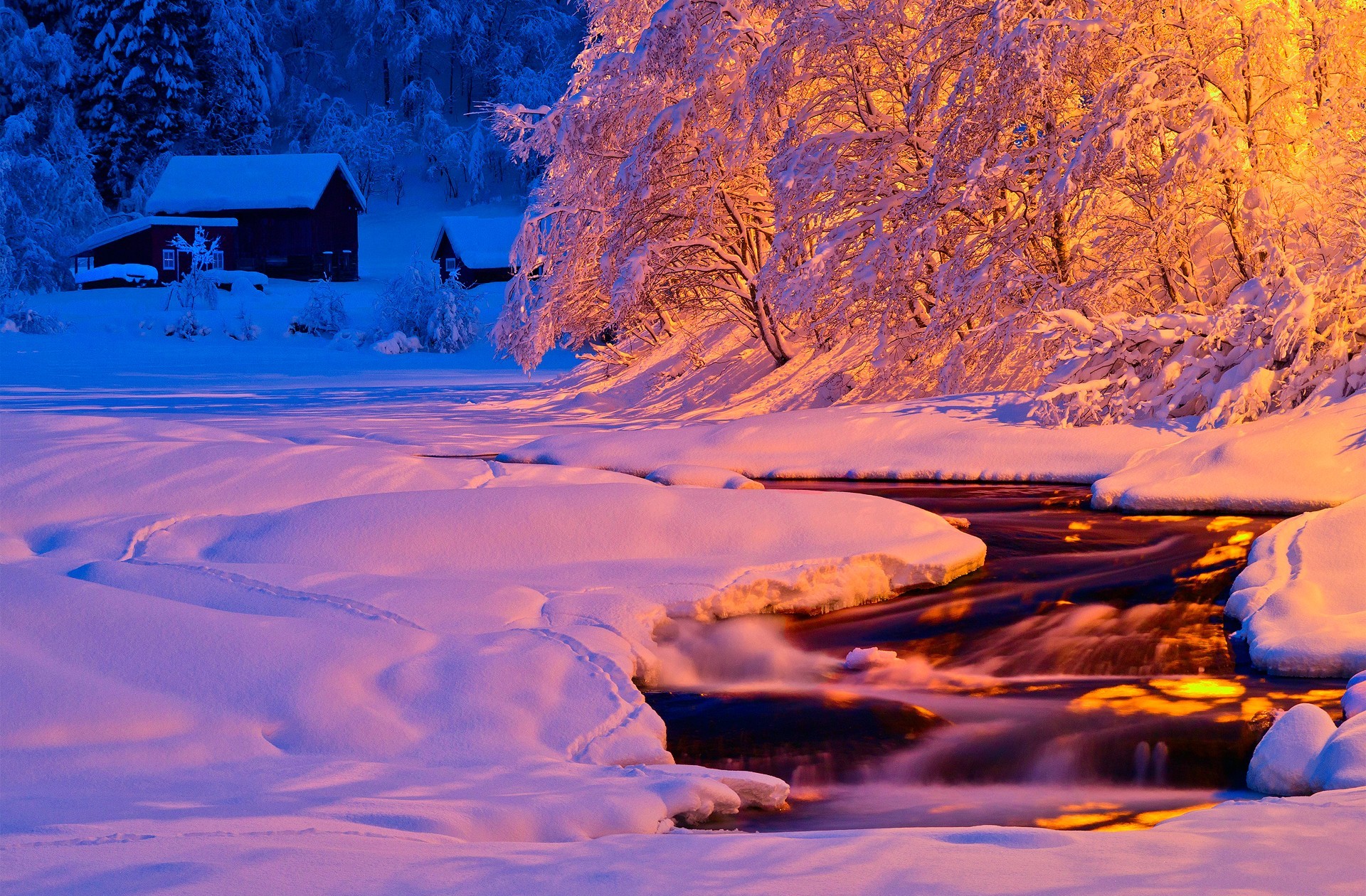 Winter Sunset Photography Wallpapers