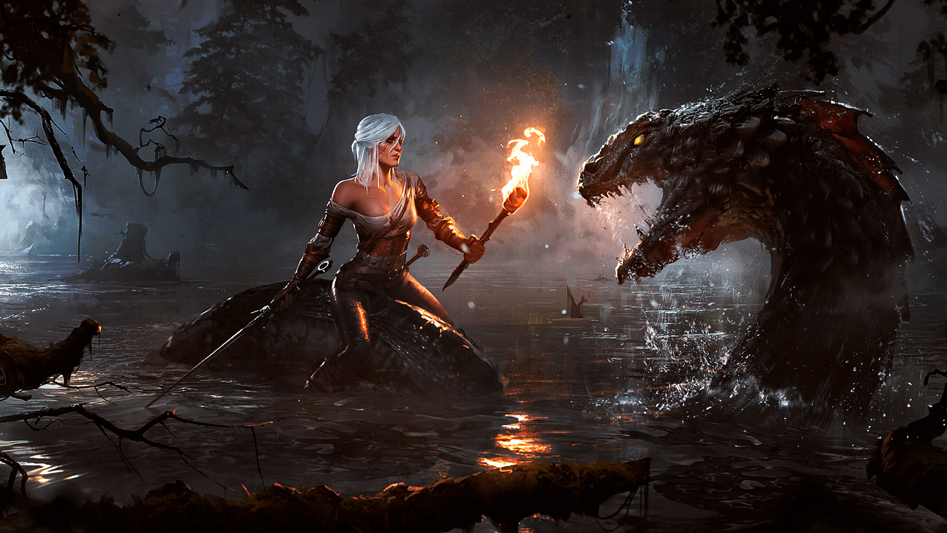 Witcher 3 Ciri 1920X1080 Wallpapers