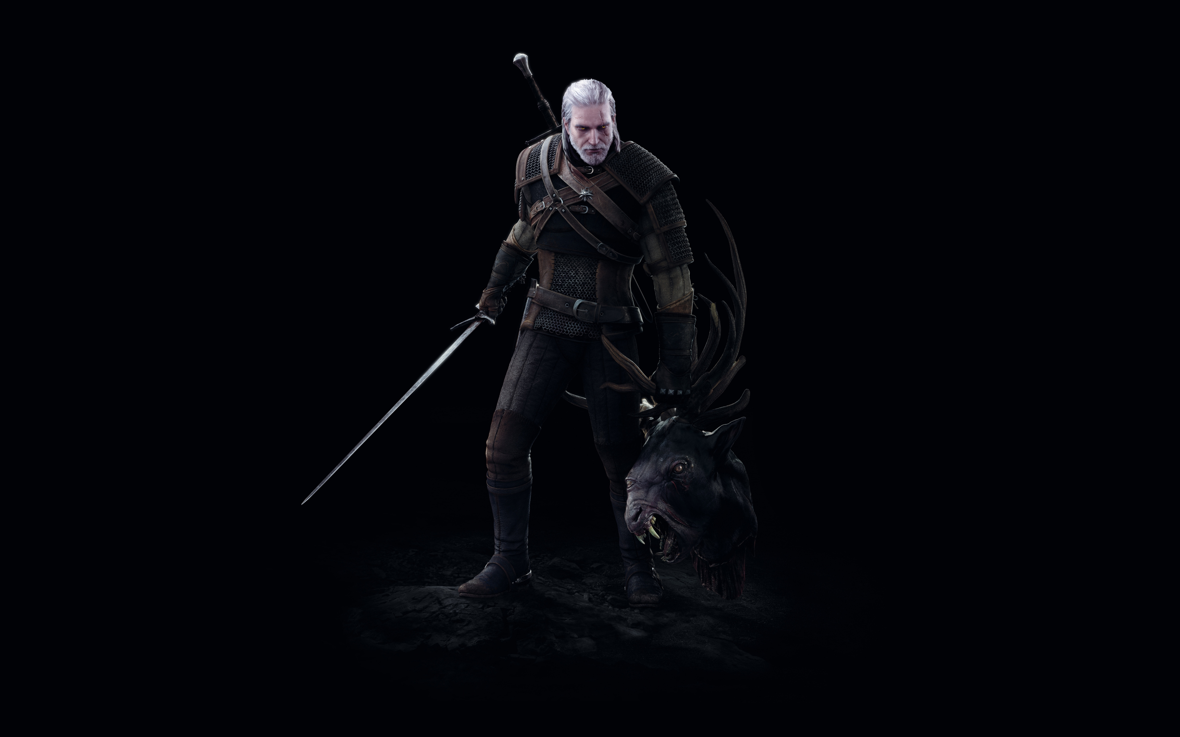 Witcher 3 Minimalist Wallpapers