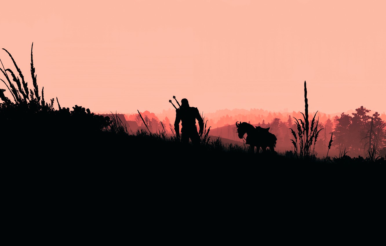 Witcher 3 Minimalist Wallpapers