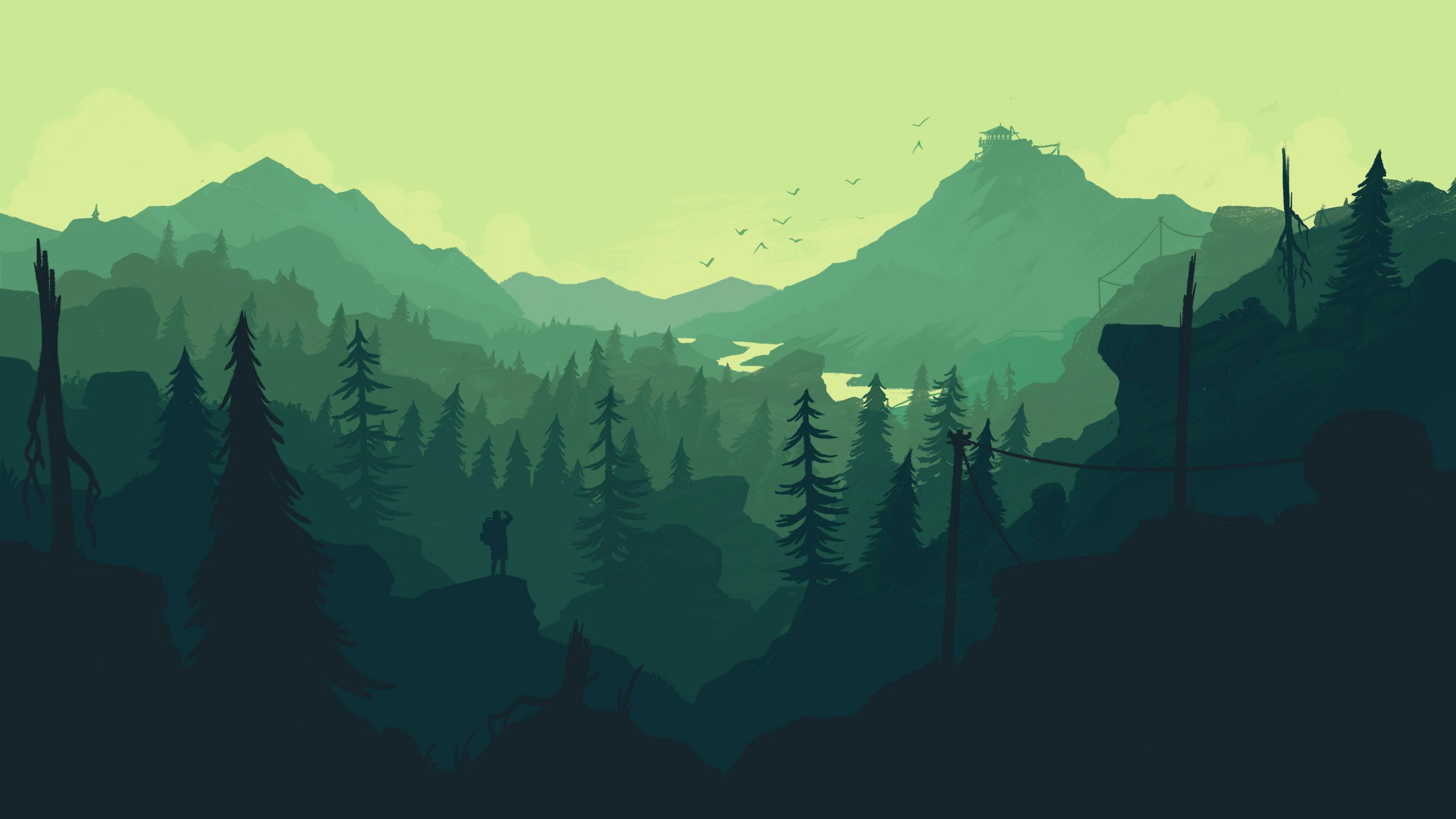 Witcher 3 Minimalist Wallpapers