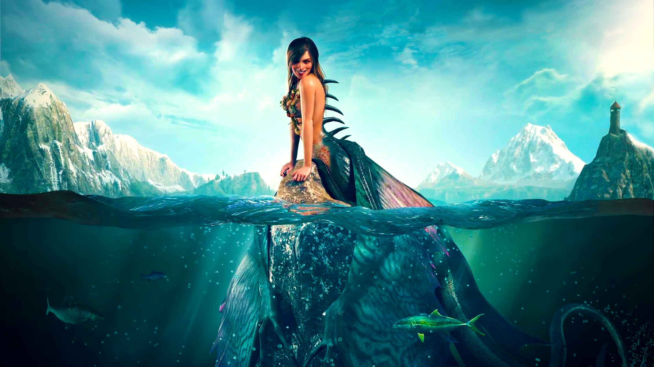 Witcher Mermaid Wallpapers