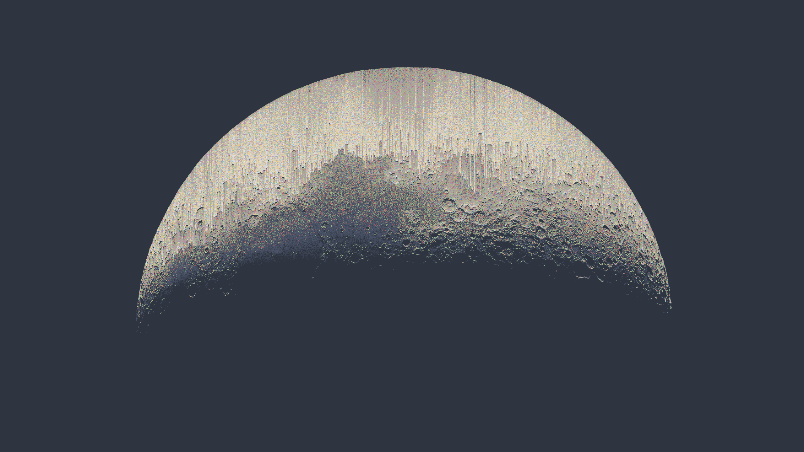 Wobble Moon 4K Wallpapers