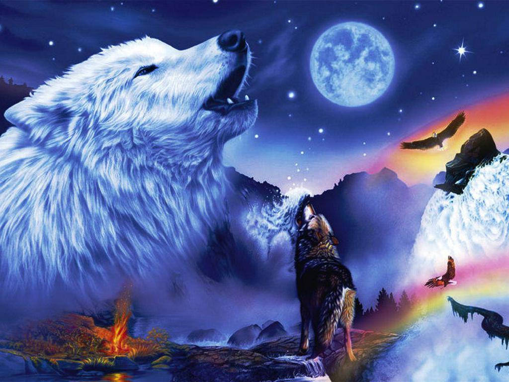 Wolf And Eagle Pictures Wallpapers