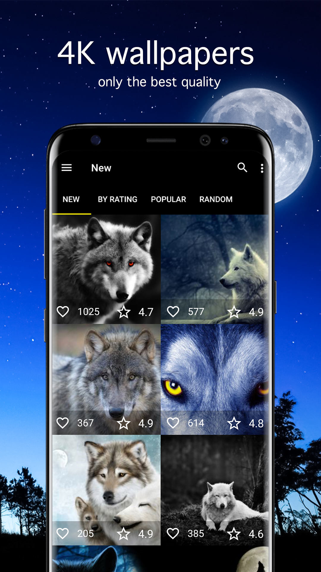 Wolf Android Wallpapers