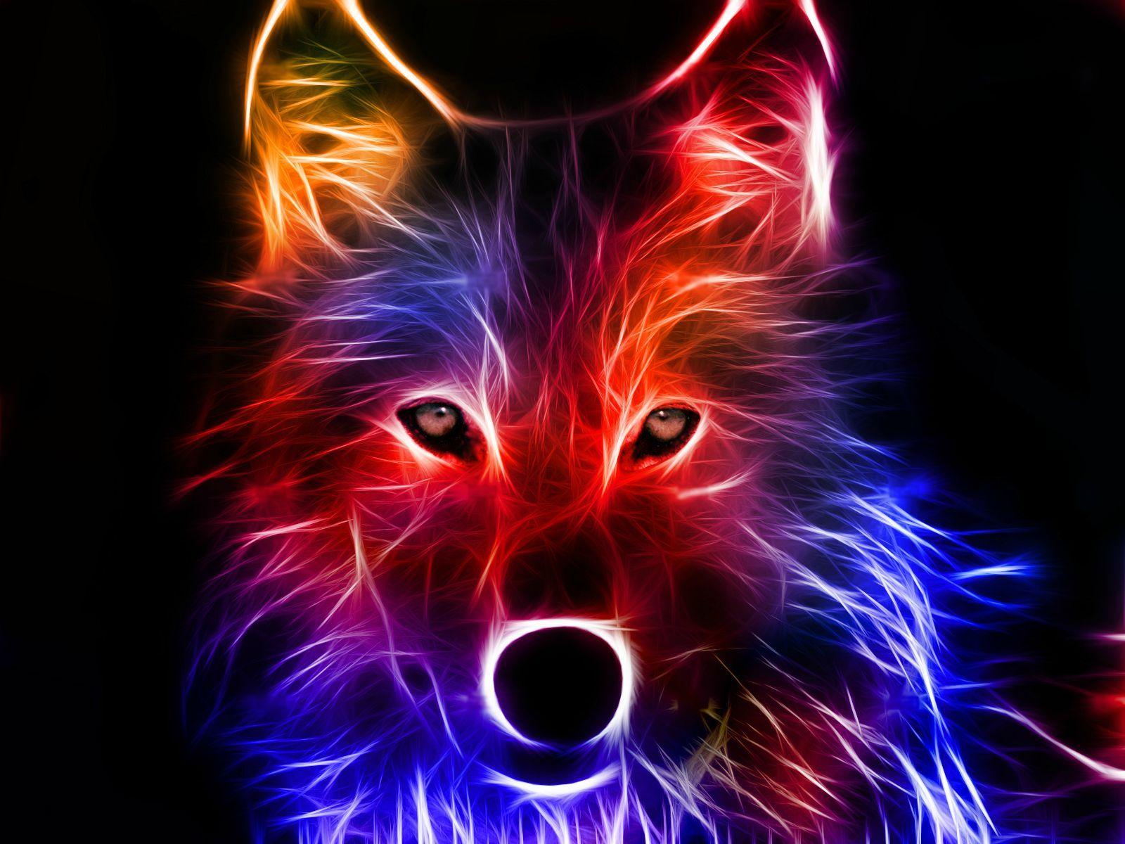 Wolf Aurora Borealis Wallpapers