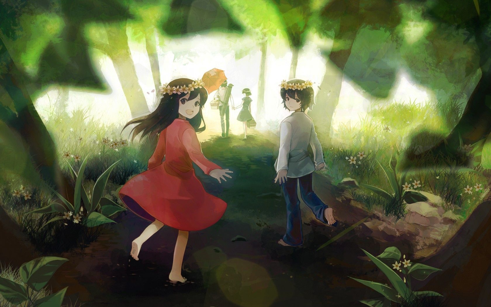 Wolf Children 1920X1080 Wallpapers