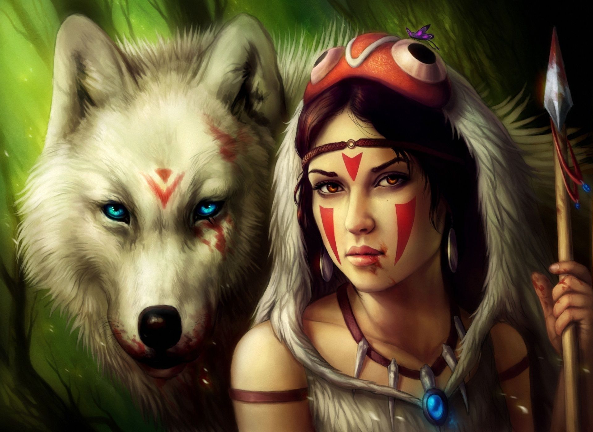 Wolf Girl Wallpapers