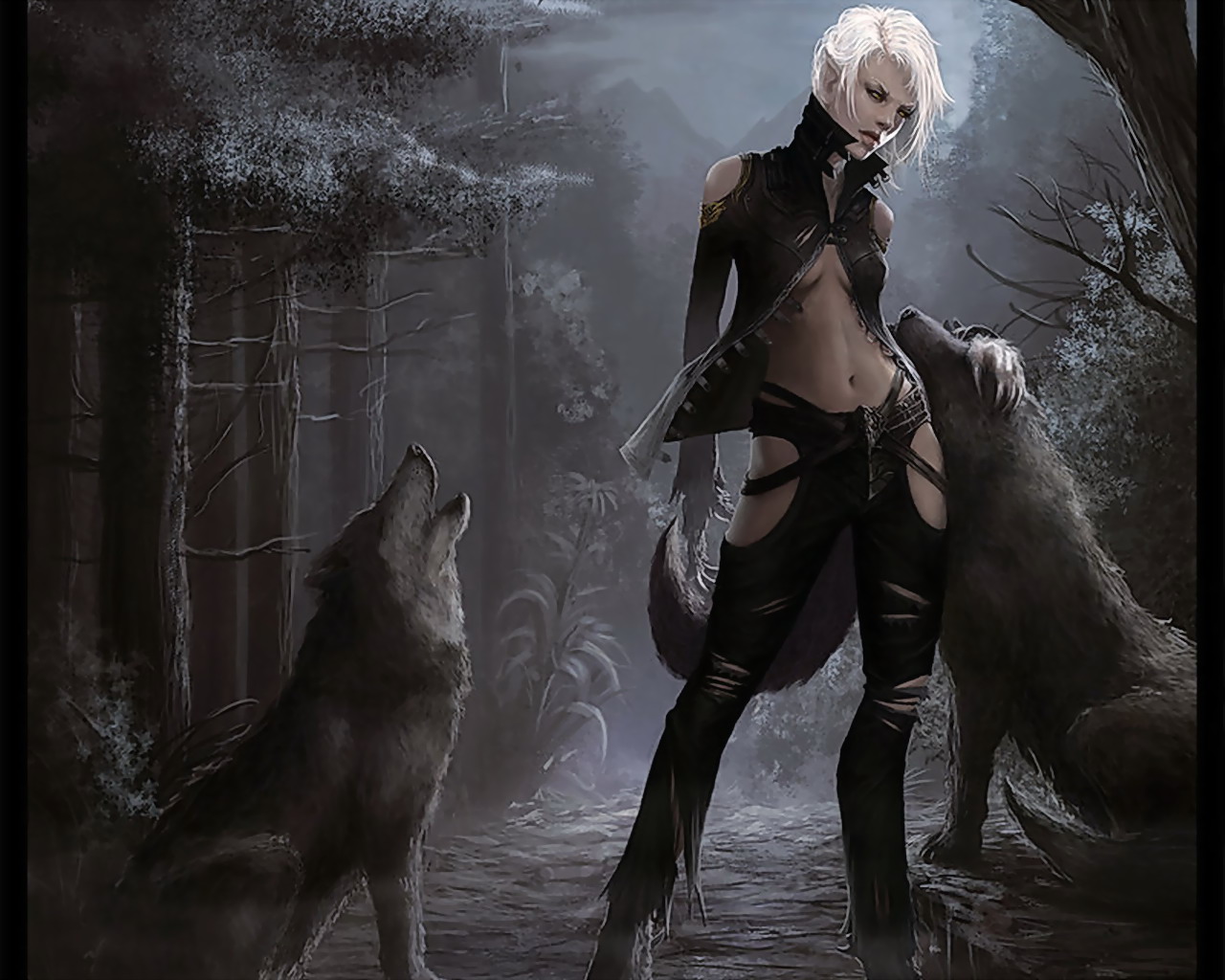 Wolf Girl Wallpapers