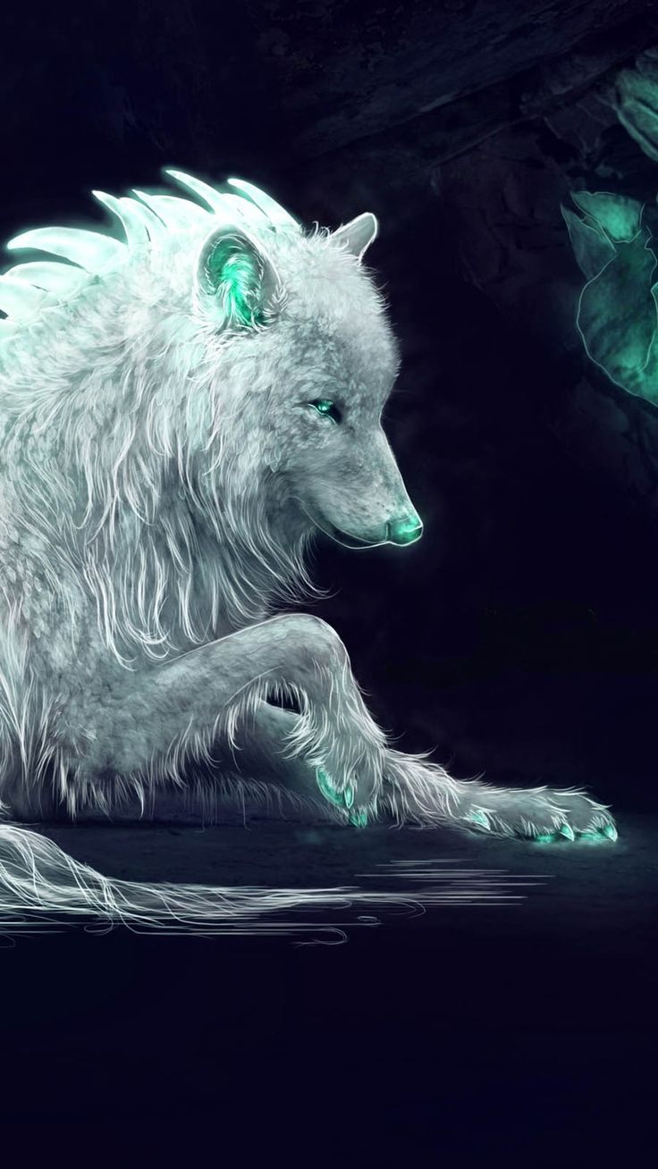 Wolf Green Eyes Artistic Wallpapers