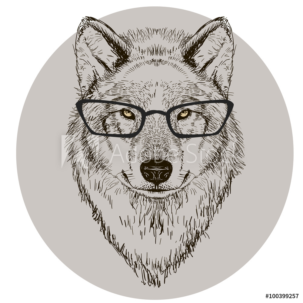 Wolf Hipster Wallpapers