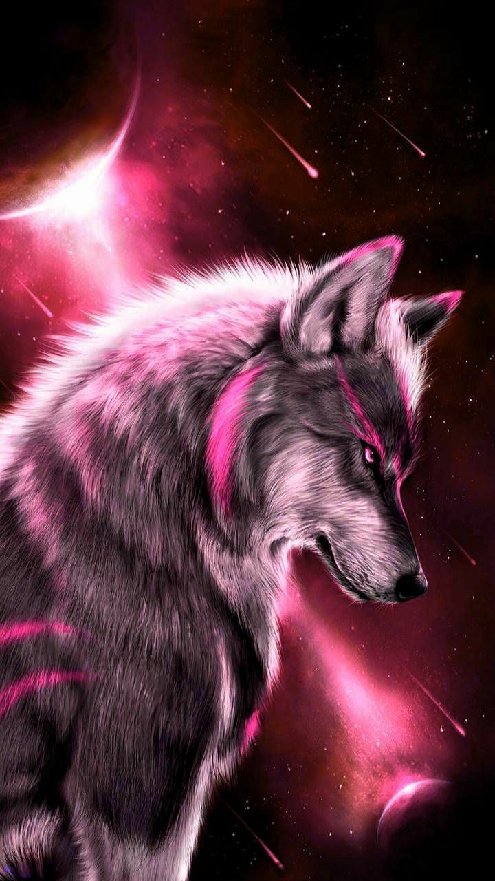 Wolf Wearing Headphones Wallpapers