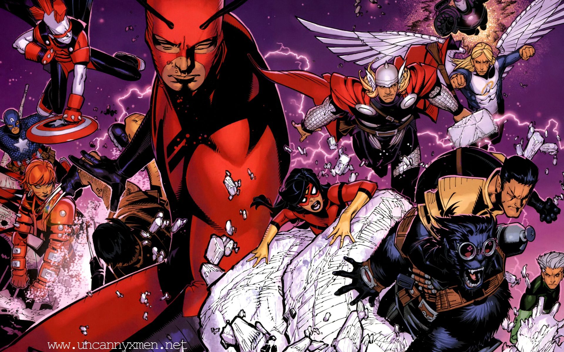 Wolverine And The X-Men Team Wallpapers