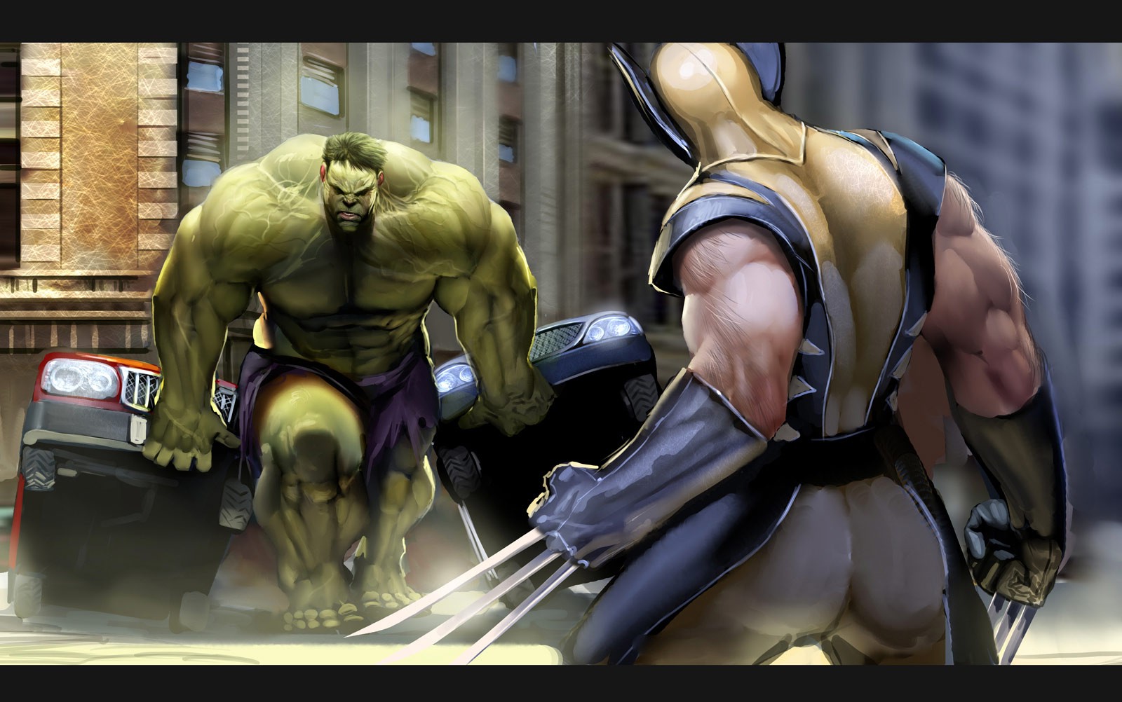 Wolverine Vs Hulk Wallpapers