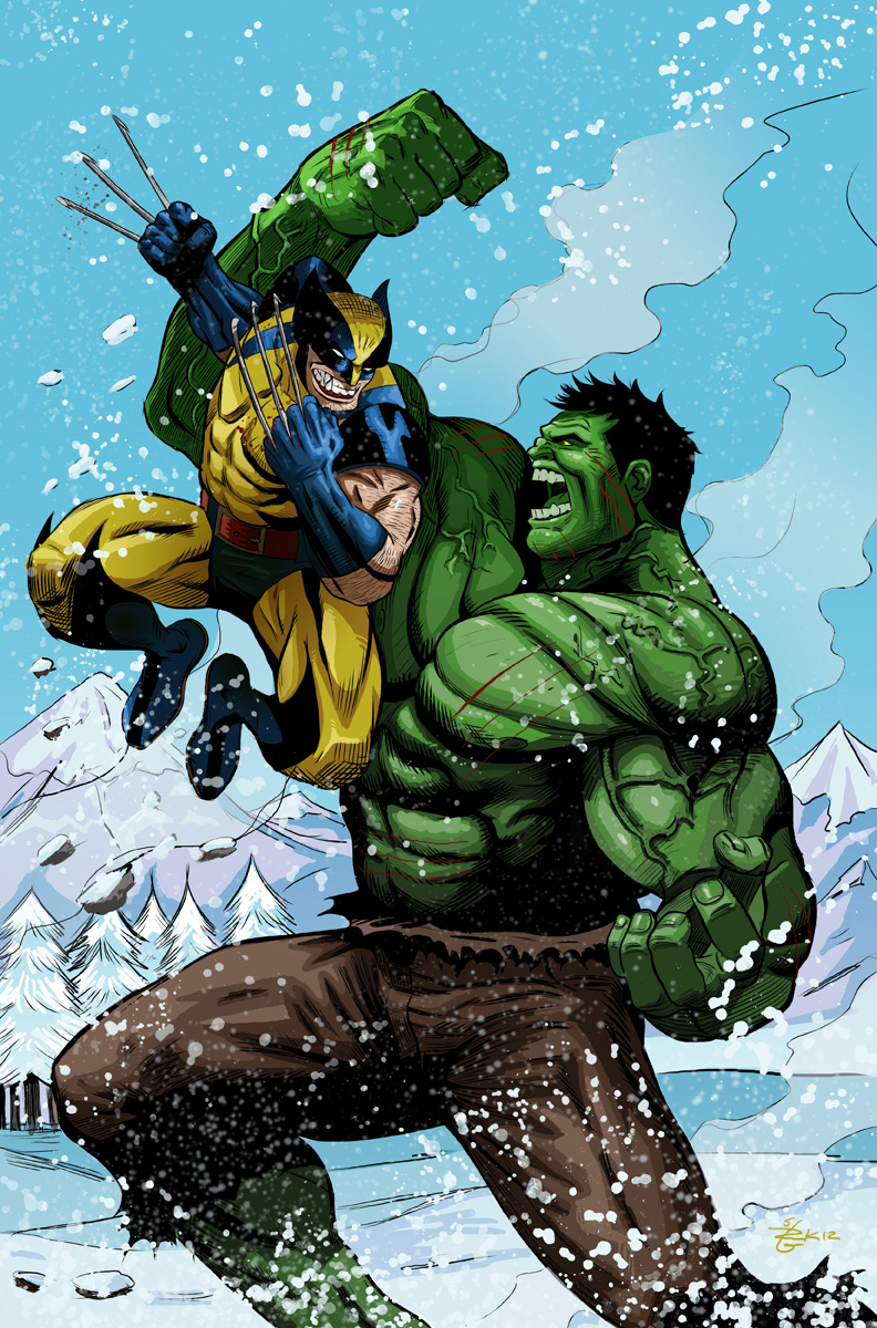 Wolverine Vs Hulk Wallpapers