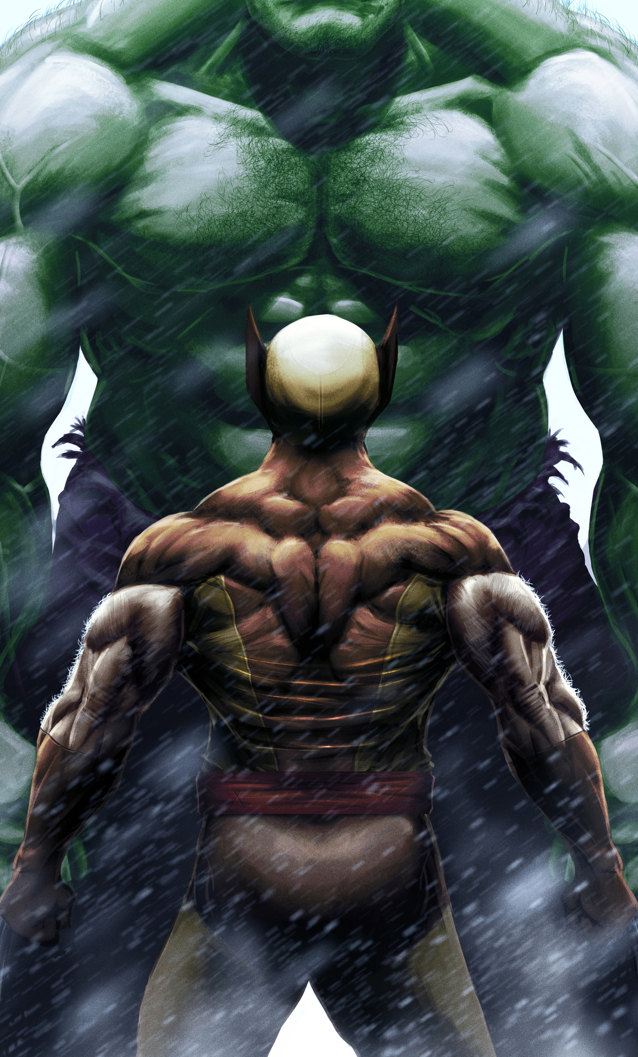 Wolverine Vs Hulk Wallpapers