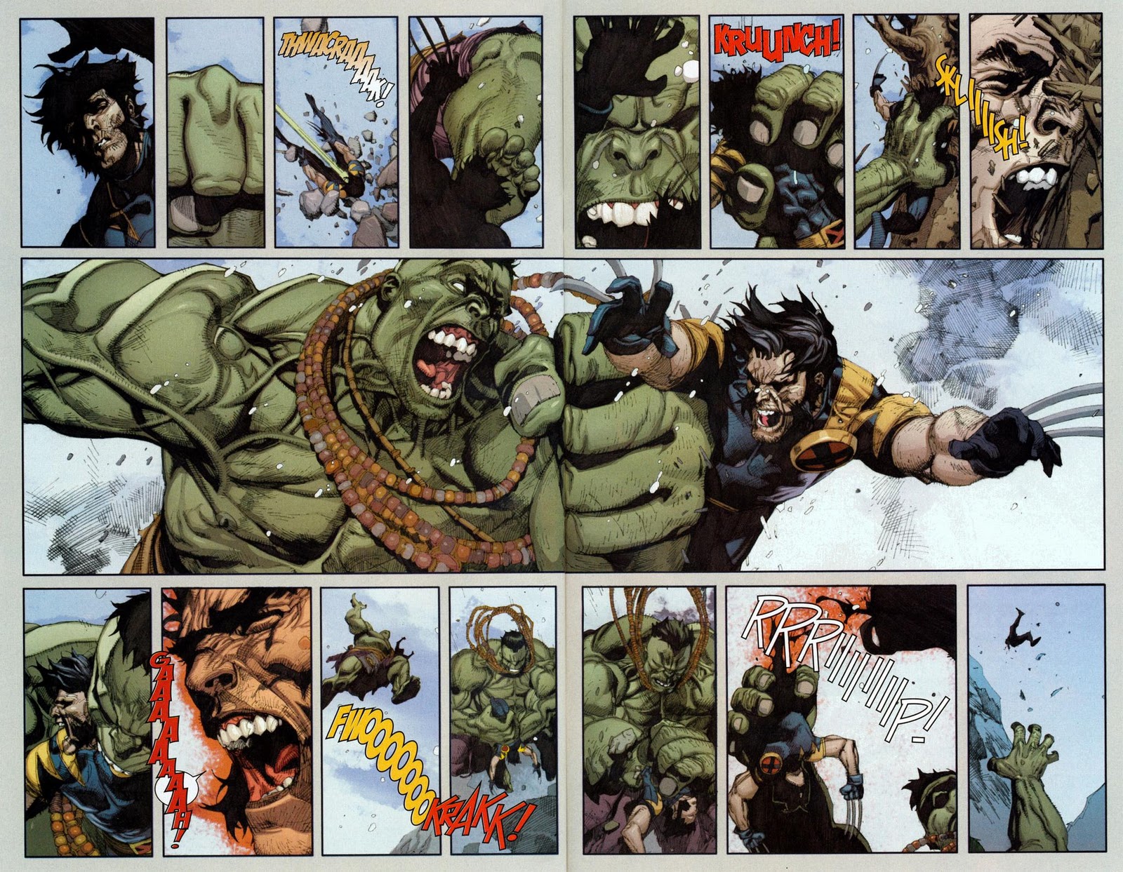 Wolverine Vs Hulk Wallpapers