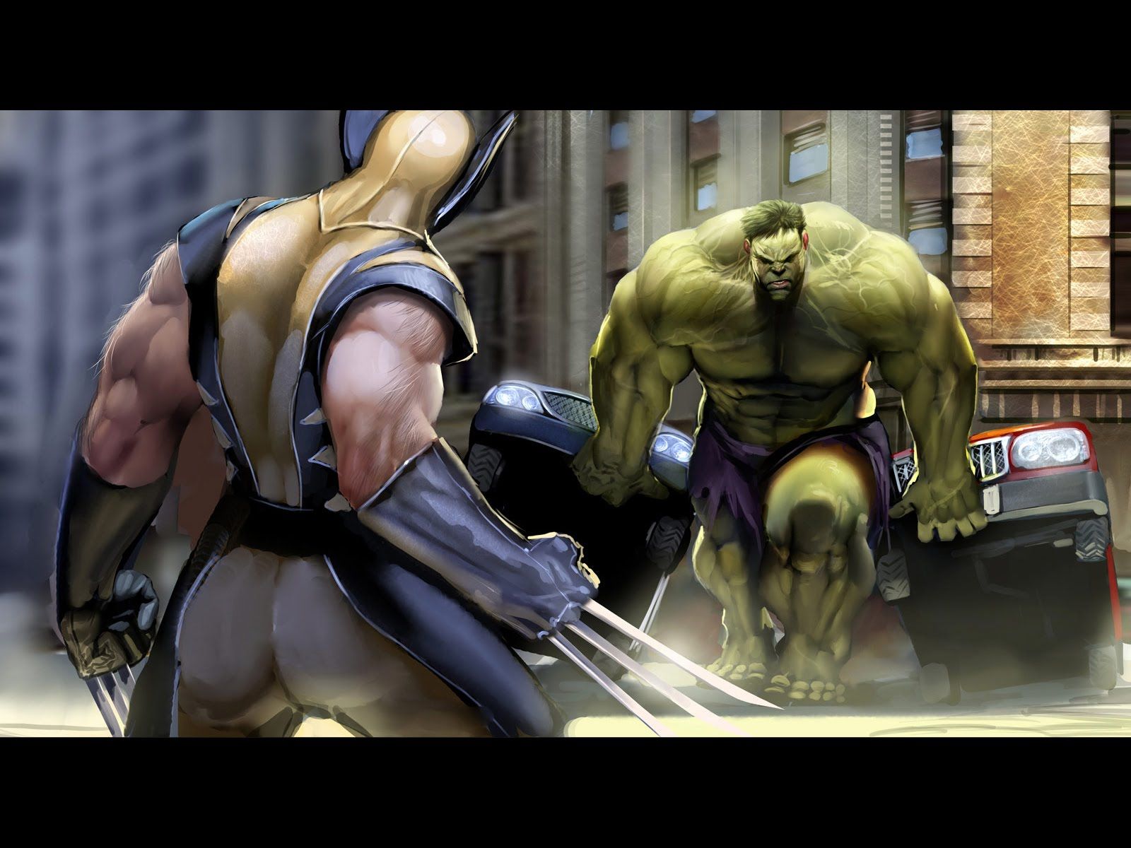 Wolverine Vs Hulk Wallpapers