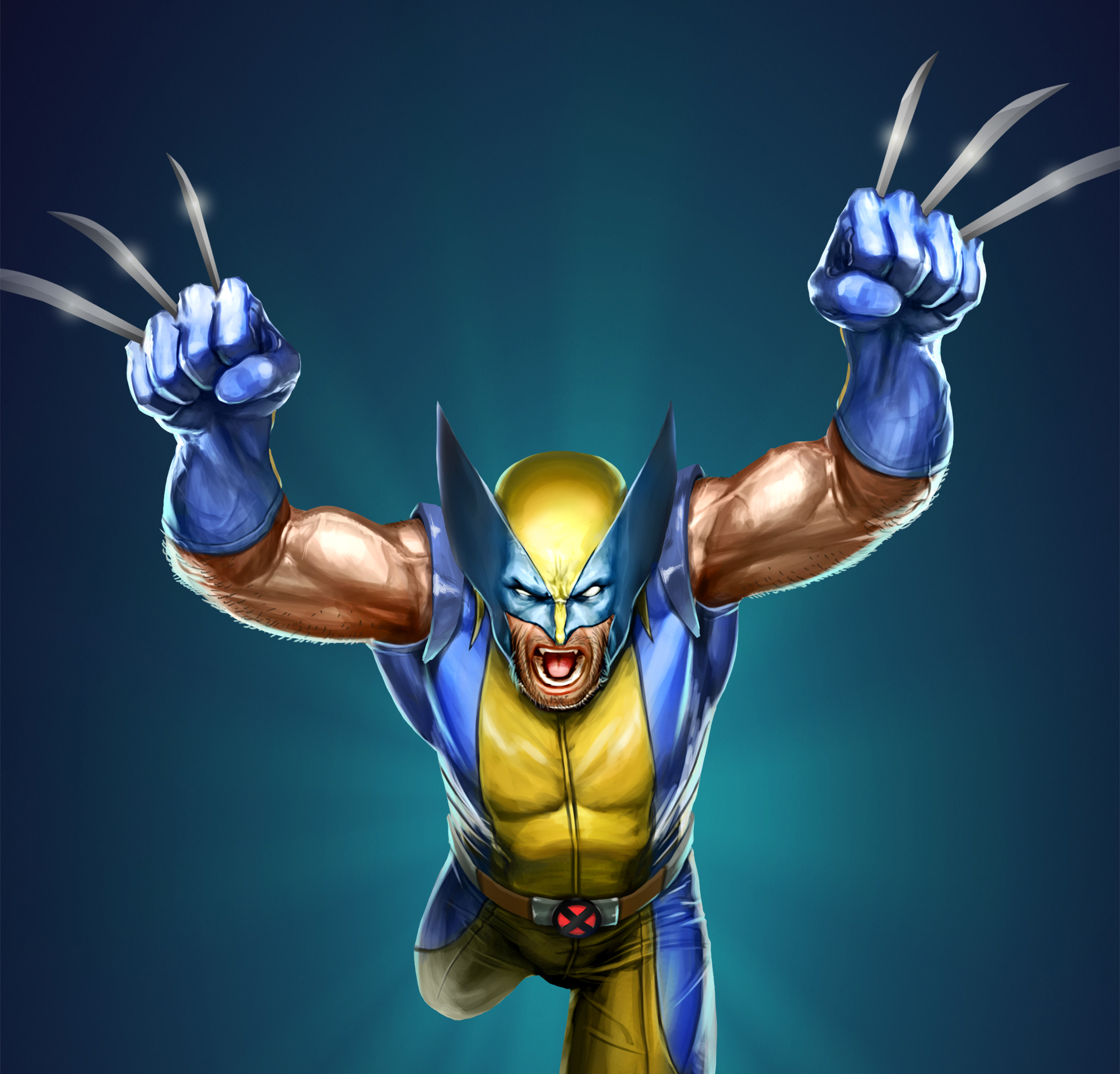 Wolverine X-Men Art Wallpapers