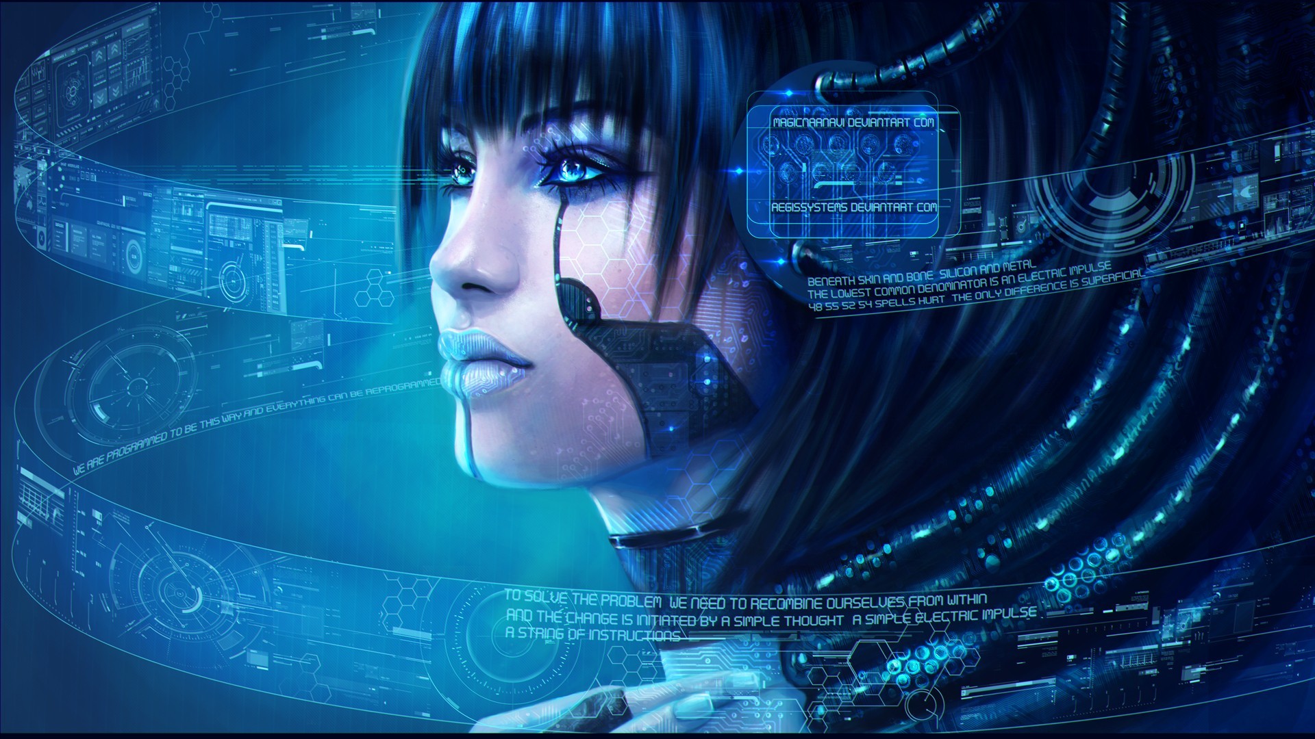 Woman Cyberpunk Wallpapers