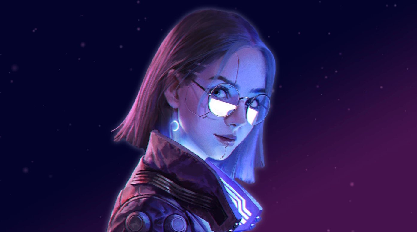 Woman In Cyberpunk City
 Wallpapers