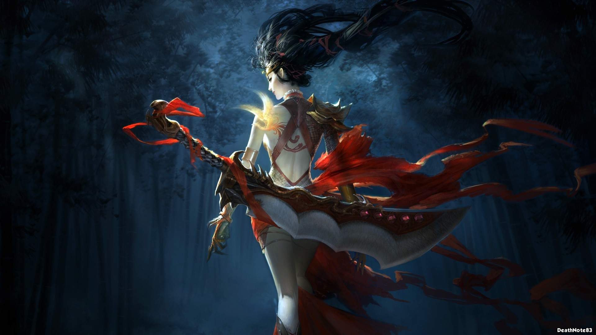 Woman Warrior With Sword Cool
 Wallpapers