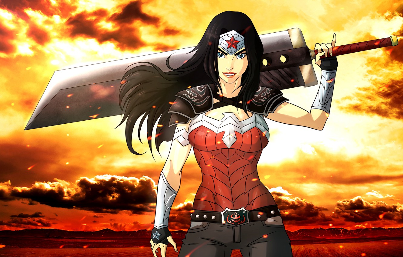 Wonder Girl Comic Fanart Wallpapers