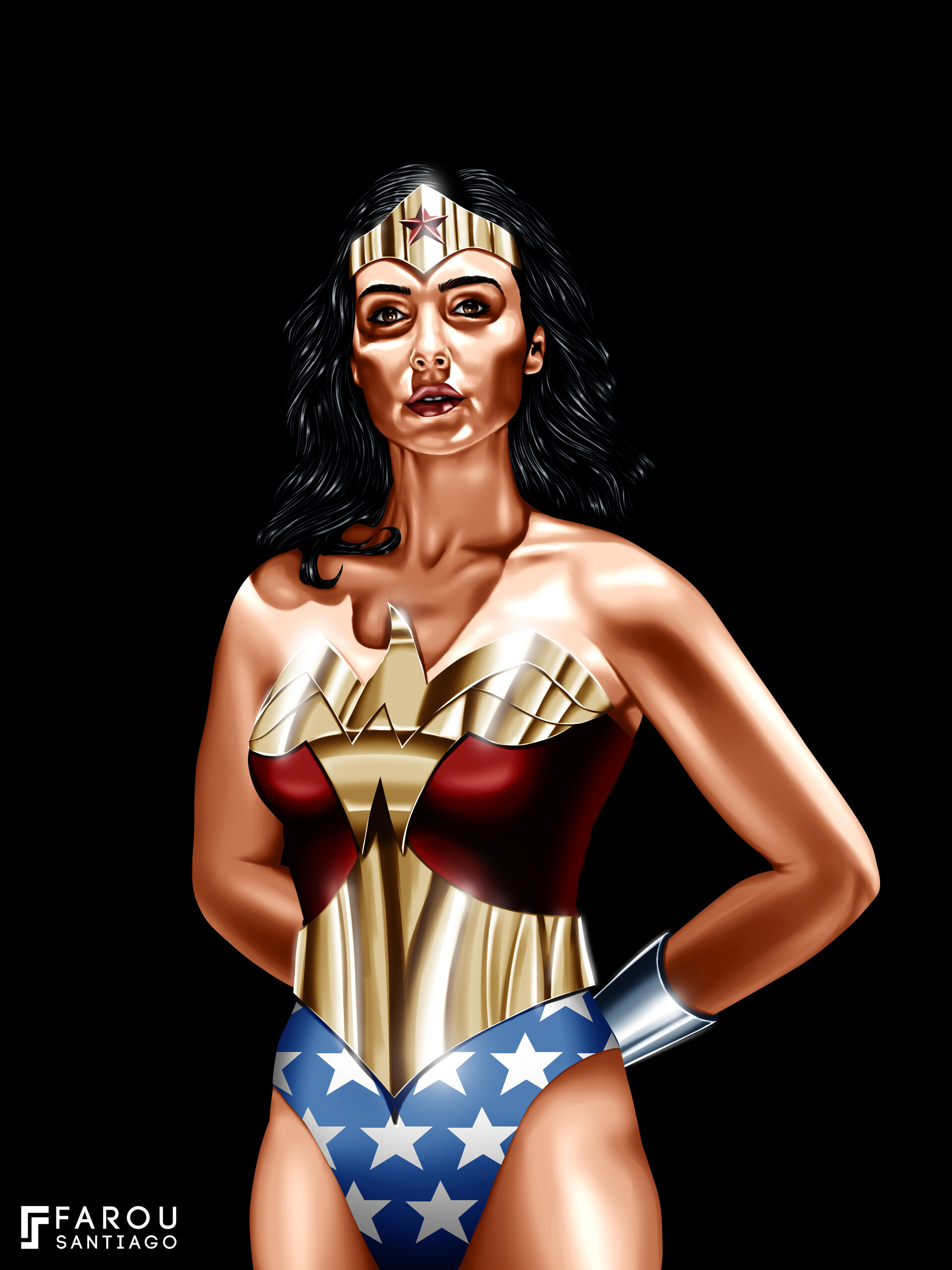 Wonder Woman 2 80S Art Wallpapers