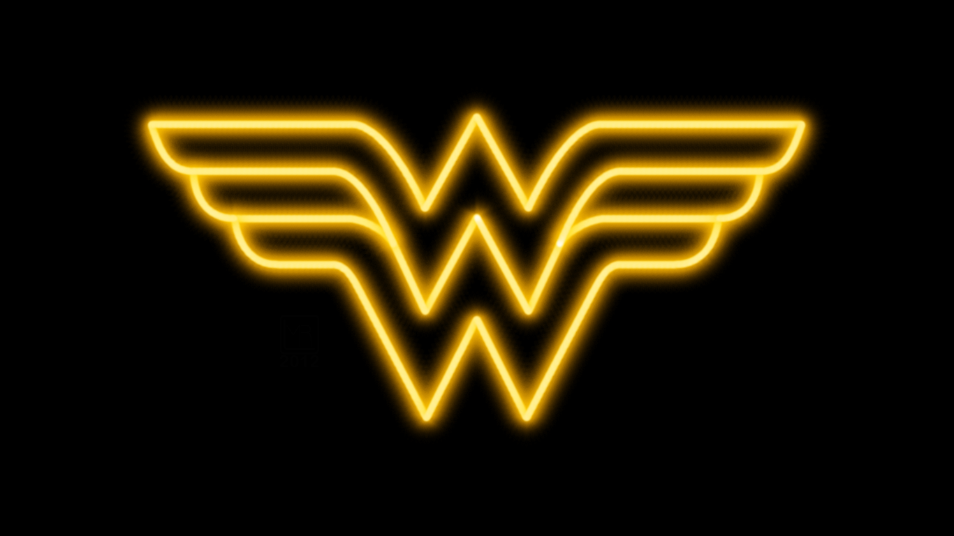 Wonder Woman 4K Cool Logo Wallpapers