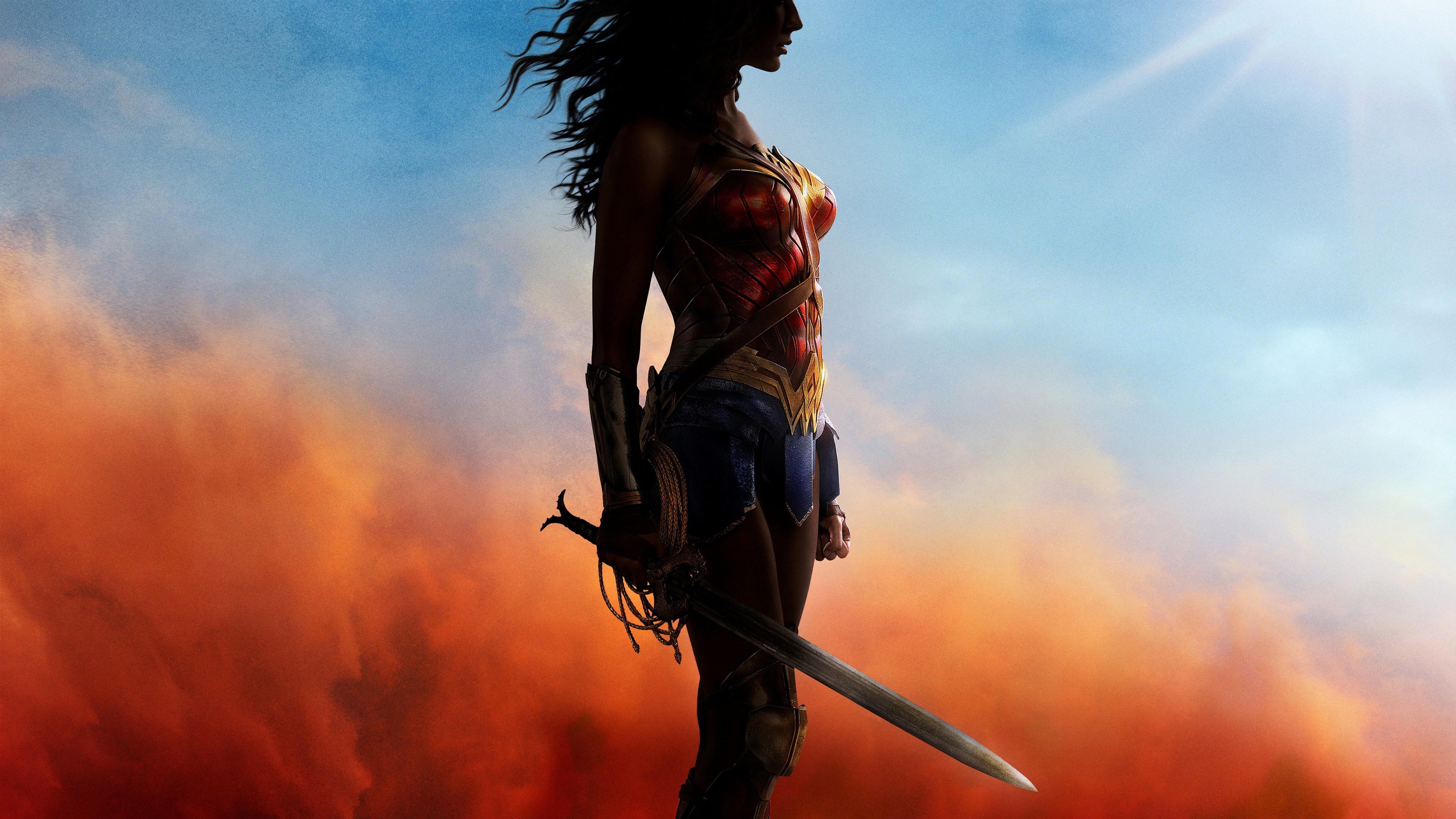 Wonder Woman 4K Cool Logo Wallpapers