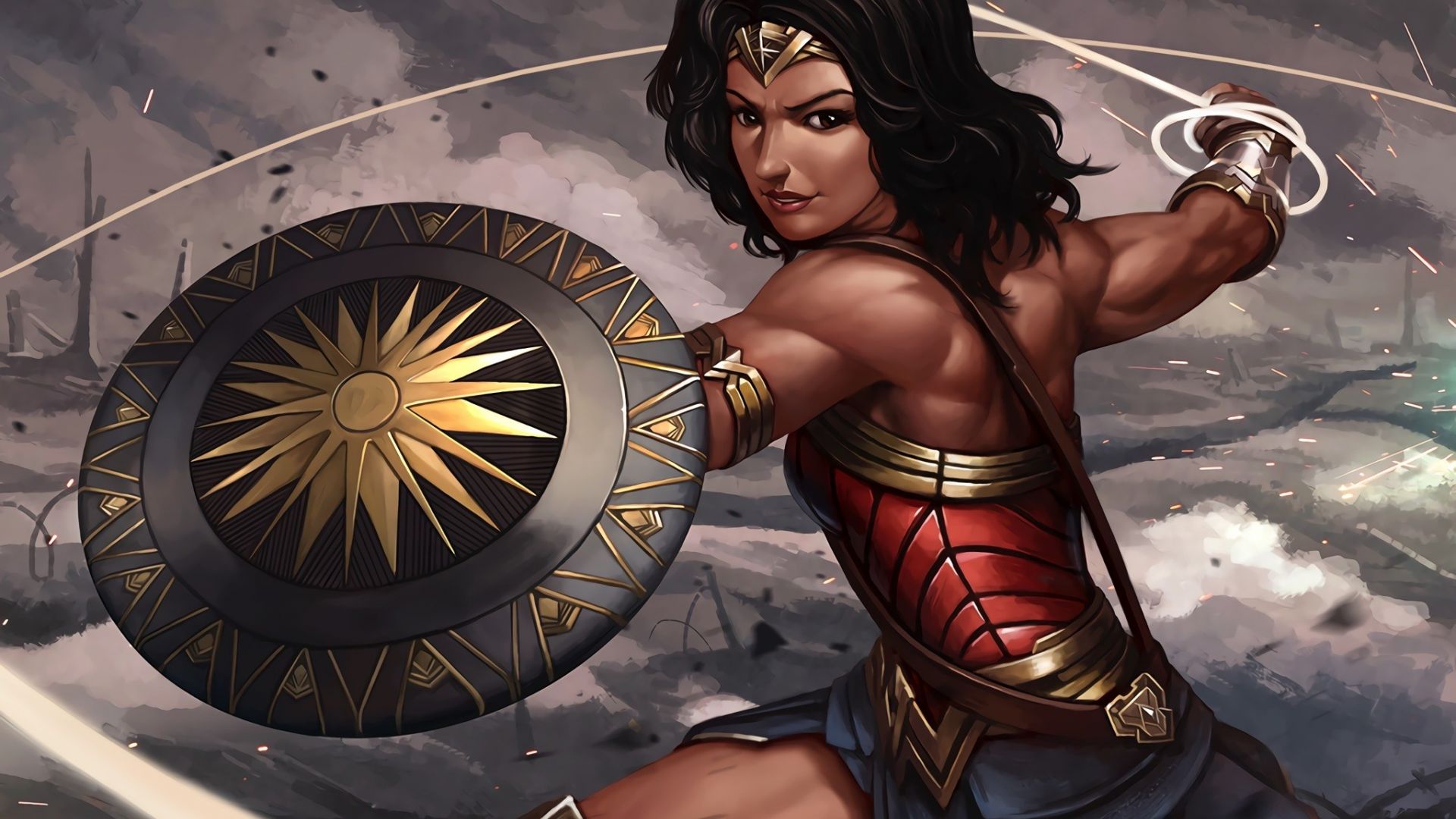 Wonder Woman Art Wallpapers