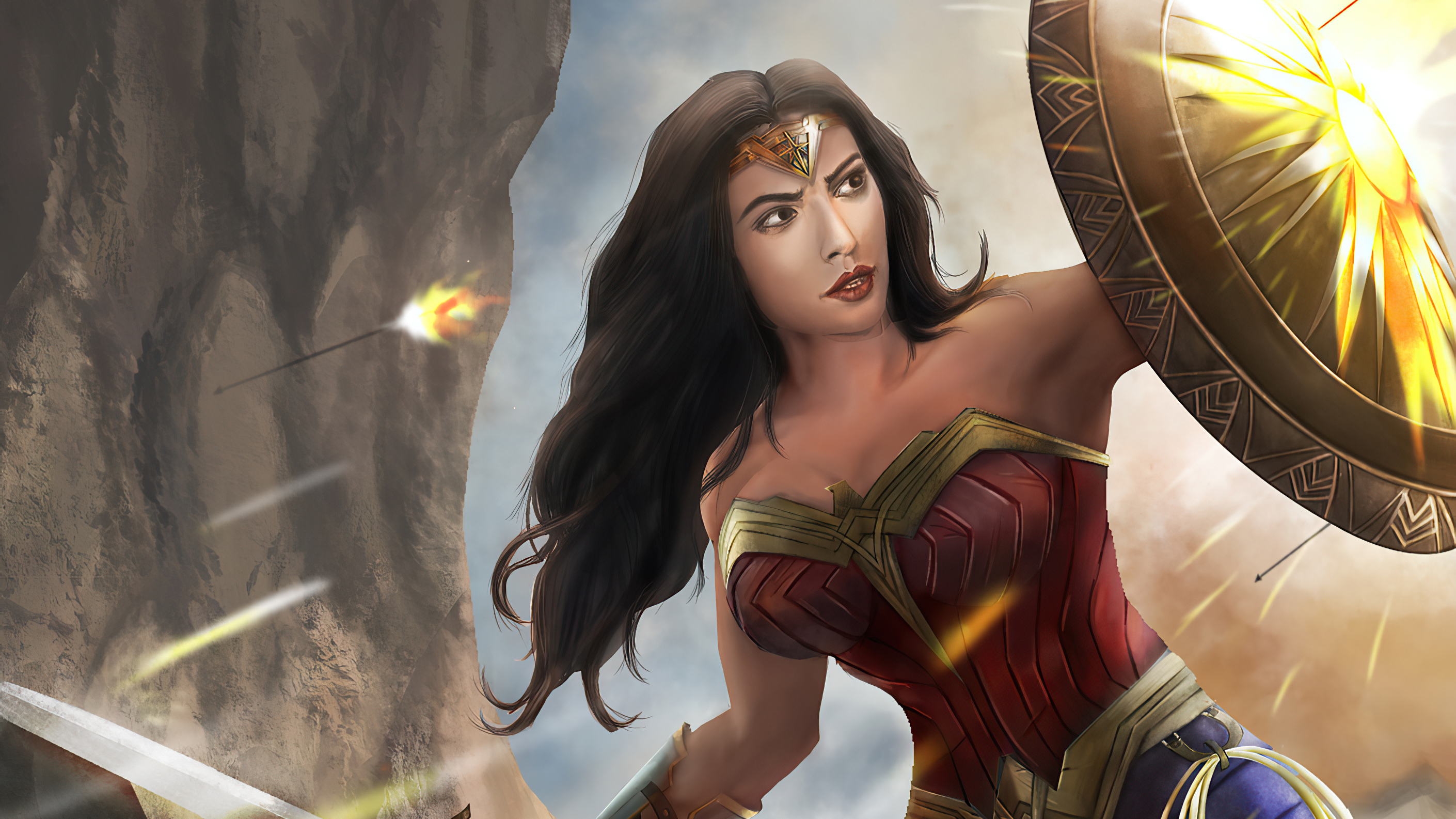 Wonder Woman Art Wallpapers