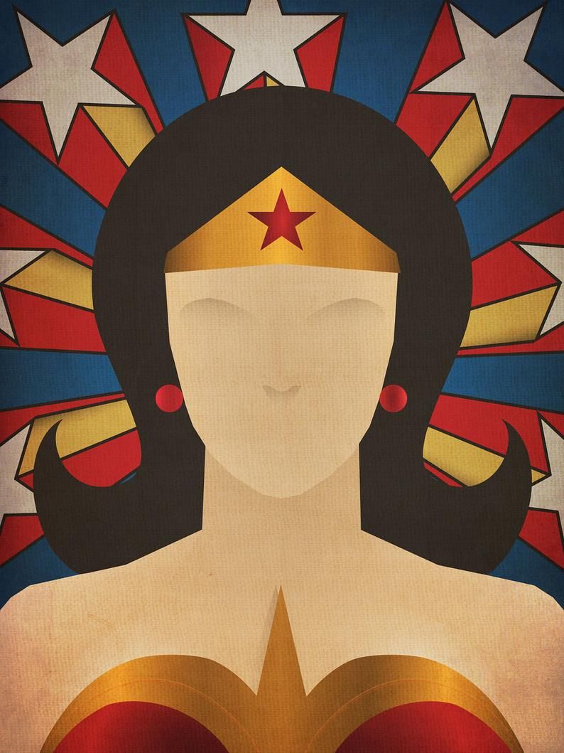 Wonder Woman Comic Minimal Cover Wallpapers