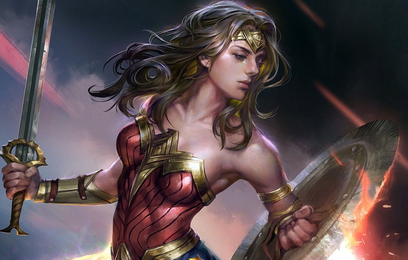 Wonder Woman Fanart Wallpapers