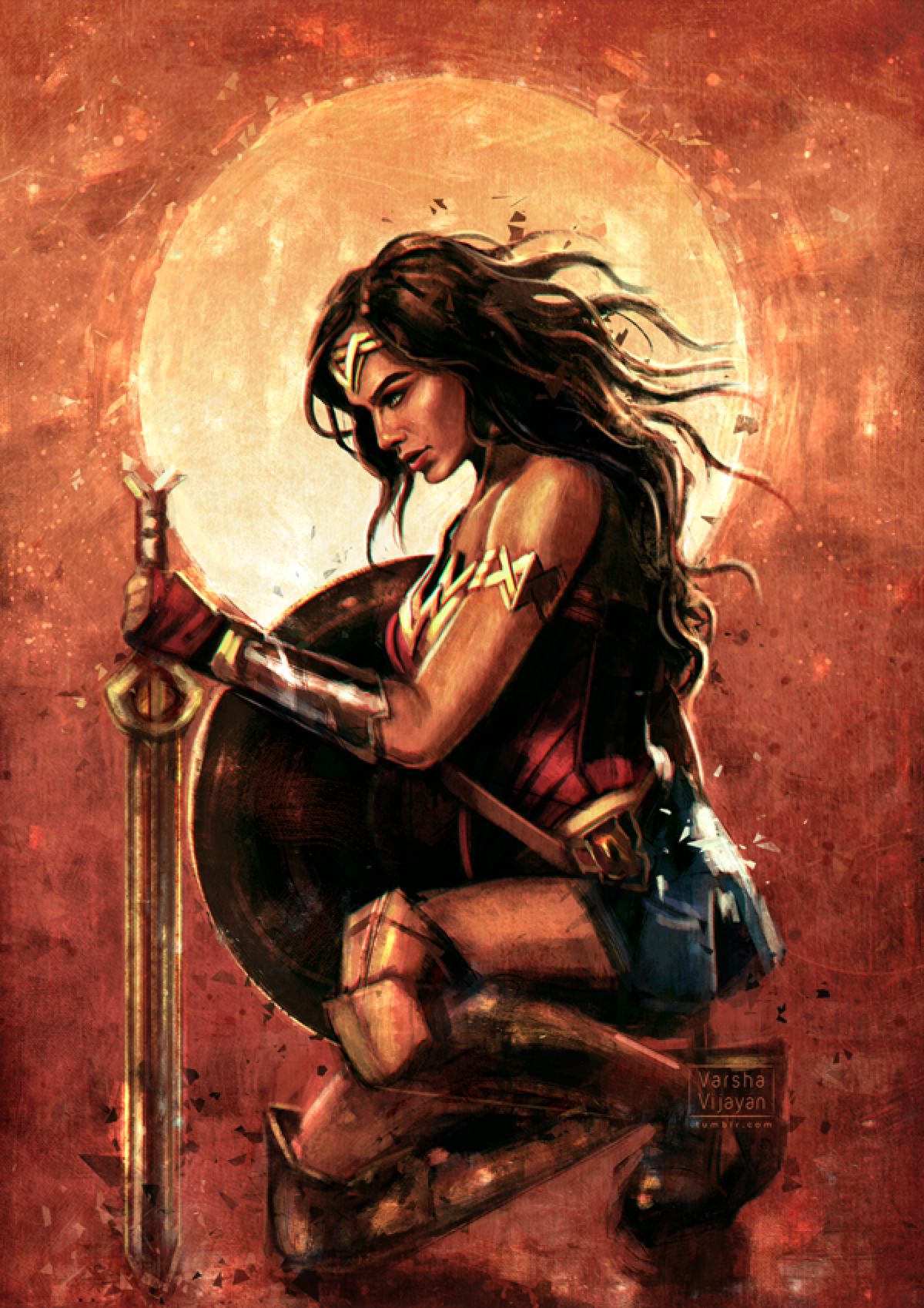 Wonder Woman Fanart Wallpapers