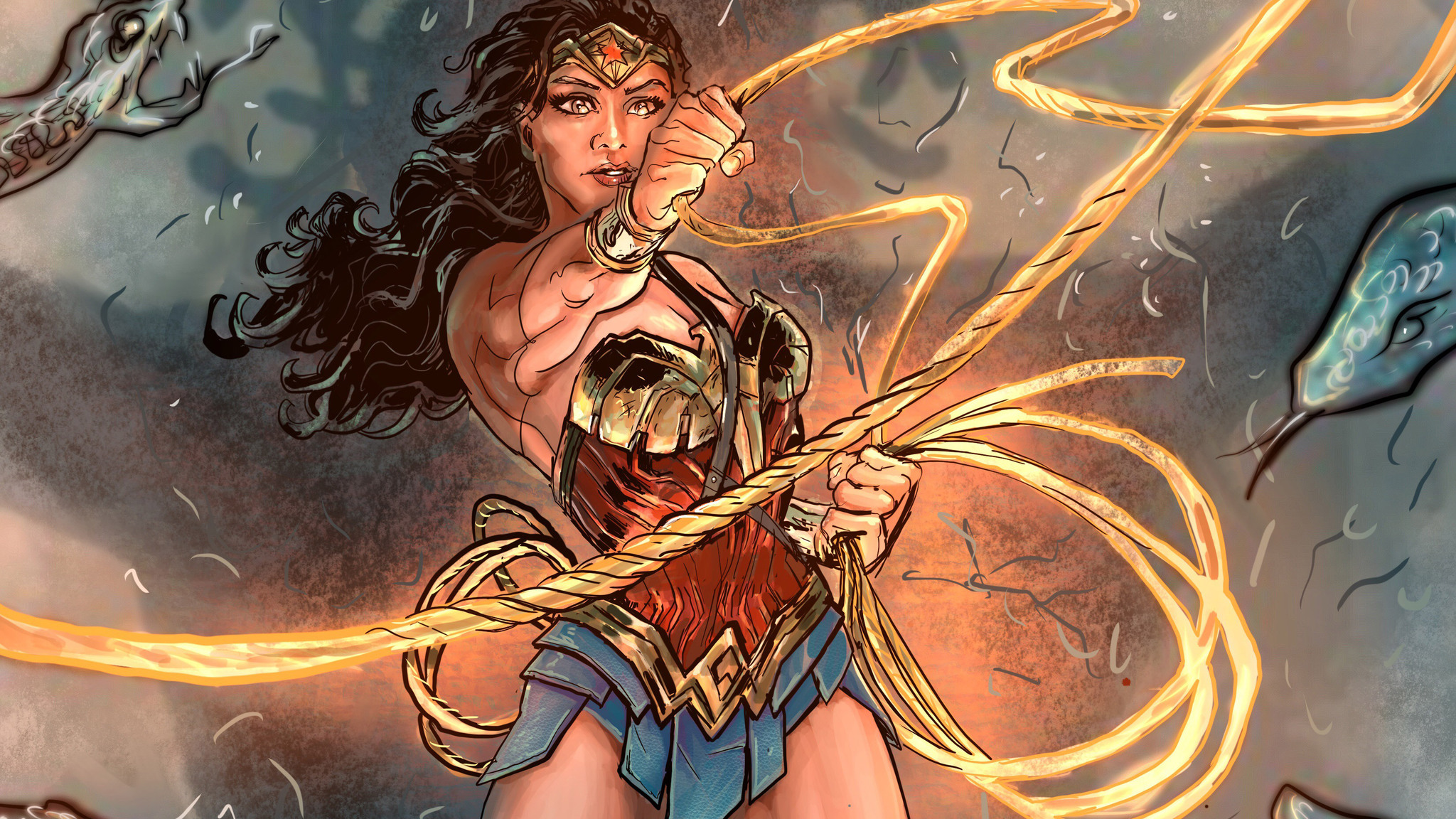 Wonder Woman Fanart Wallpapers