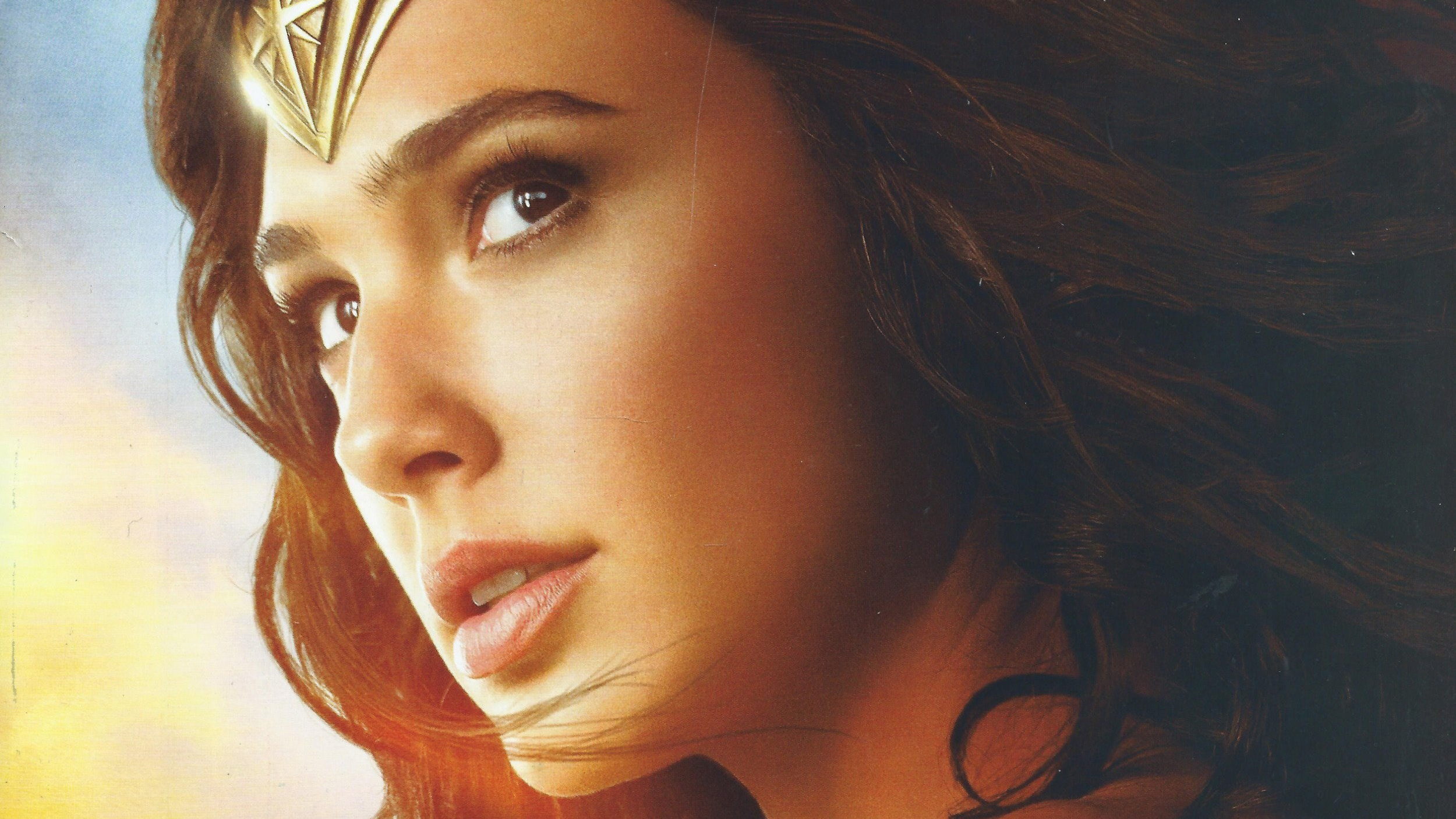 Wonder Woman Gal Gadot Face Wallpapers