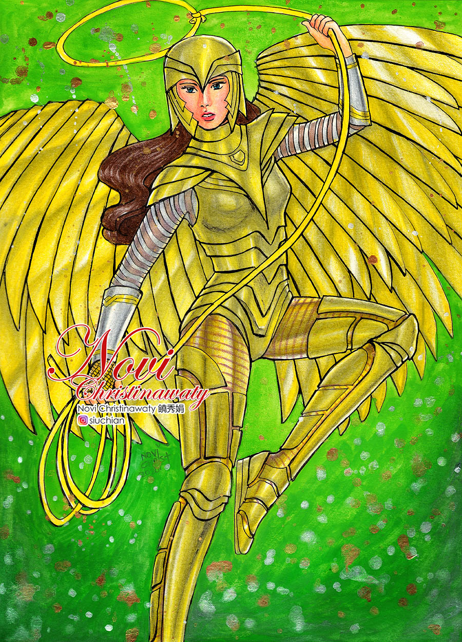 Wonder Woman Golden Eagle Armor Wallpapers