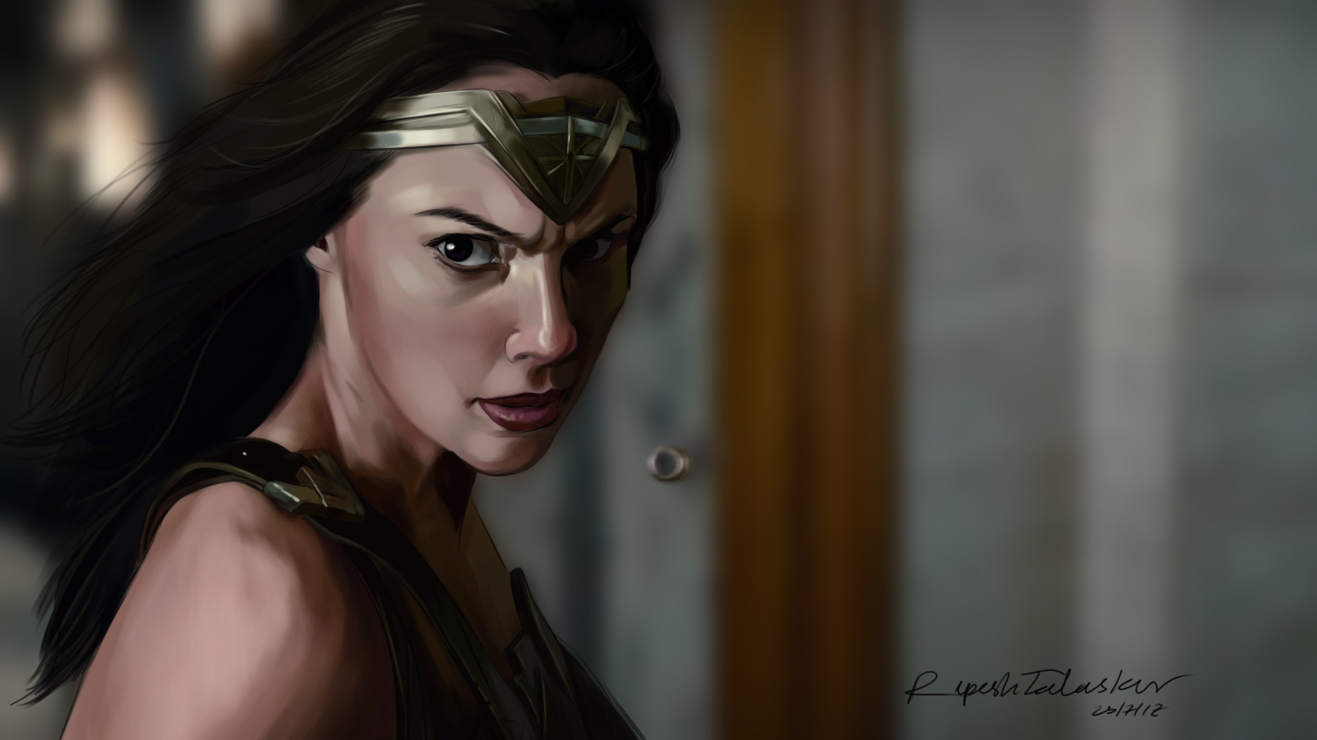 Wonder Woman Justice League Fan Art Wallpapers