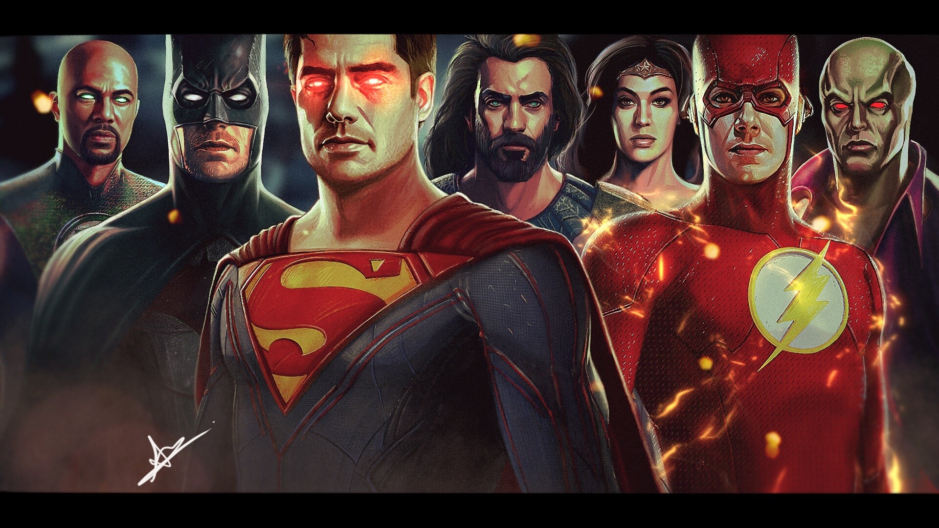 Wonder Woman Justice League Fan Art Wallpapers