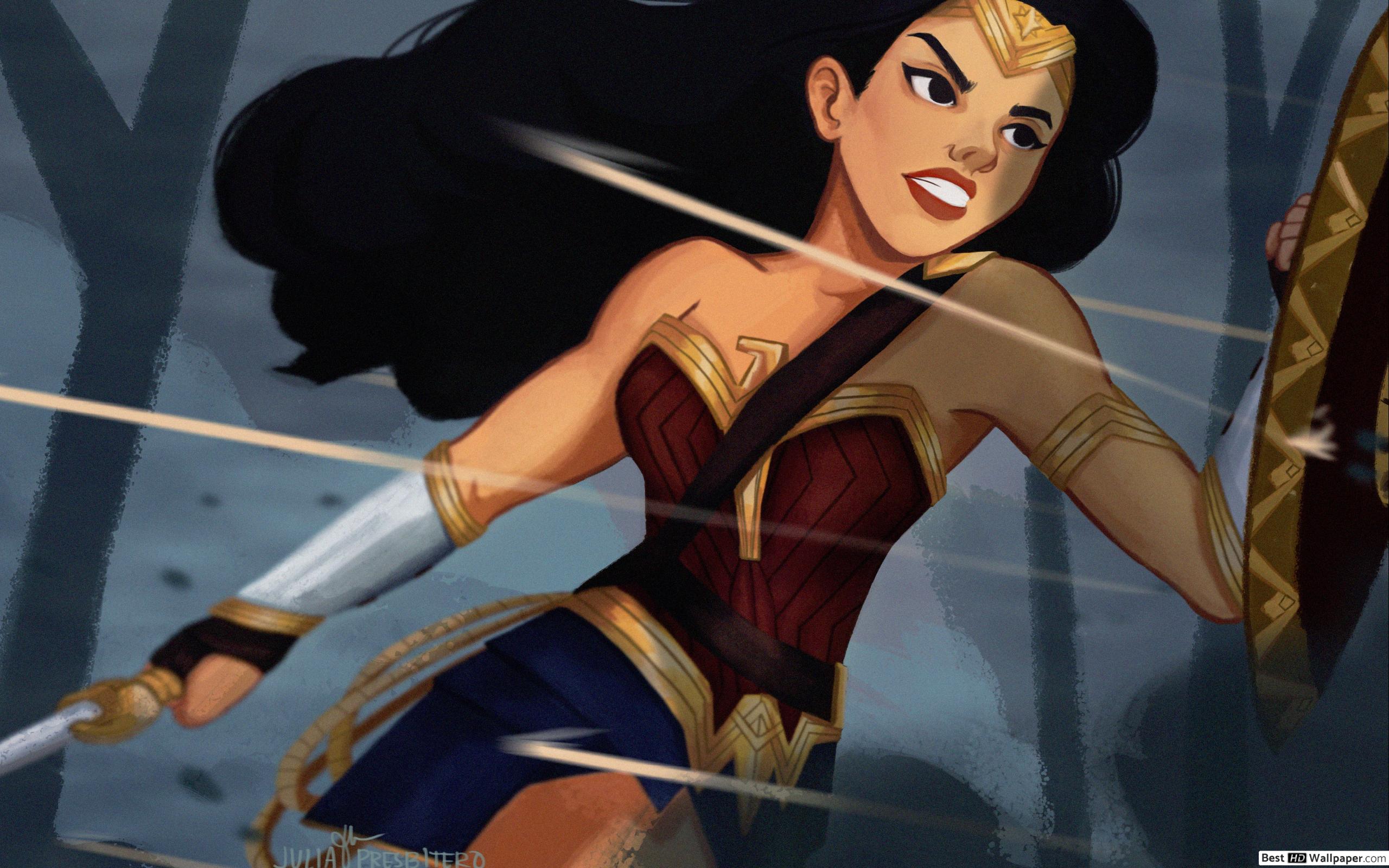 Wonder Woman Justice League Fan Art Wallpapers