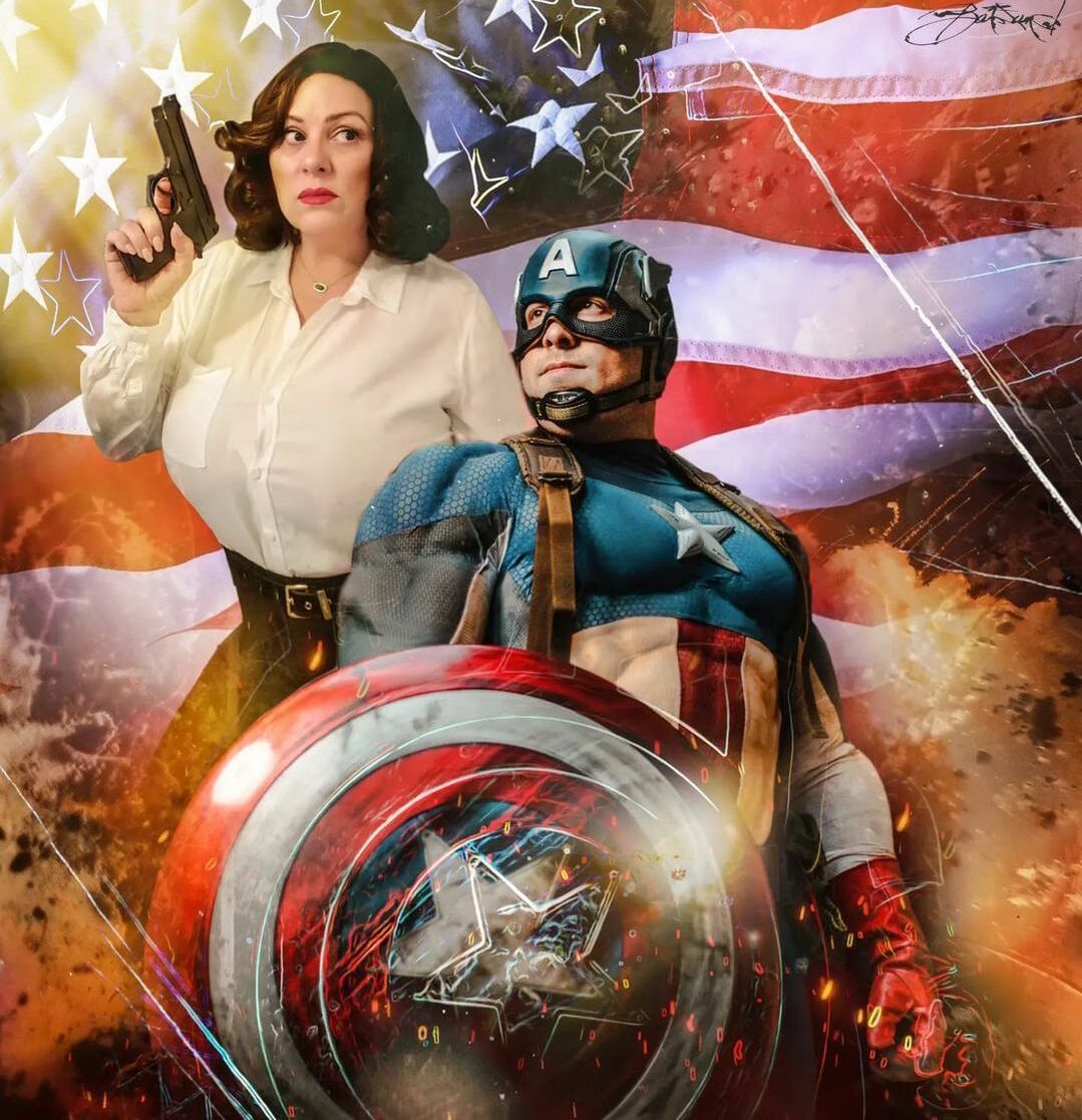 Wonder Woman Met Captain America Wallpapers