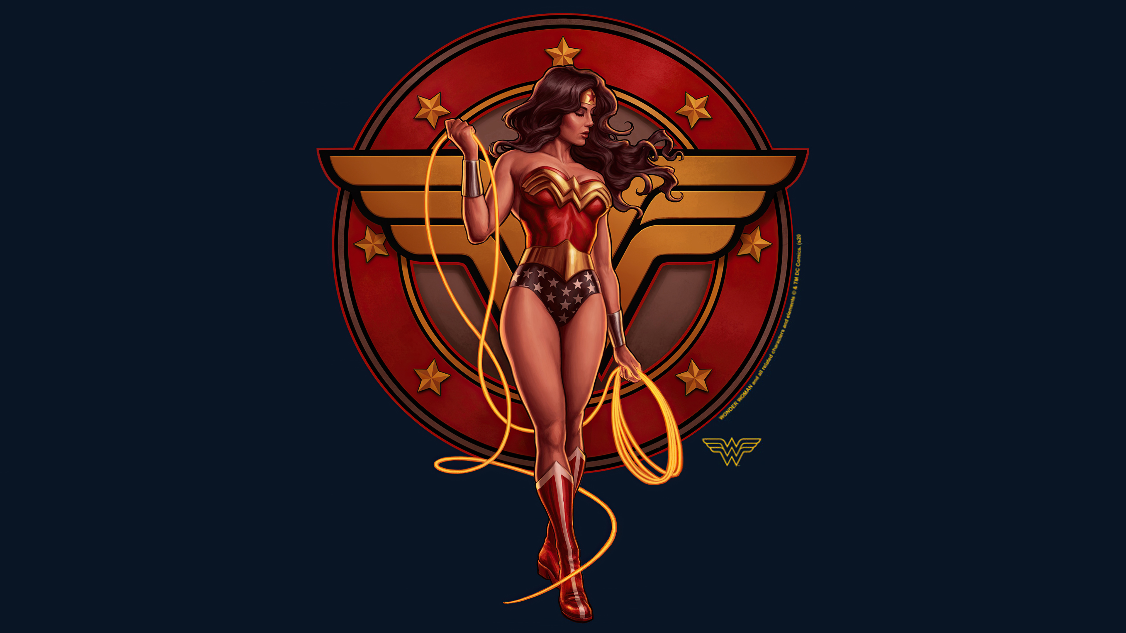 Wonder Woman Minimal Wallpapers