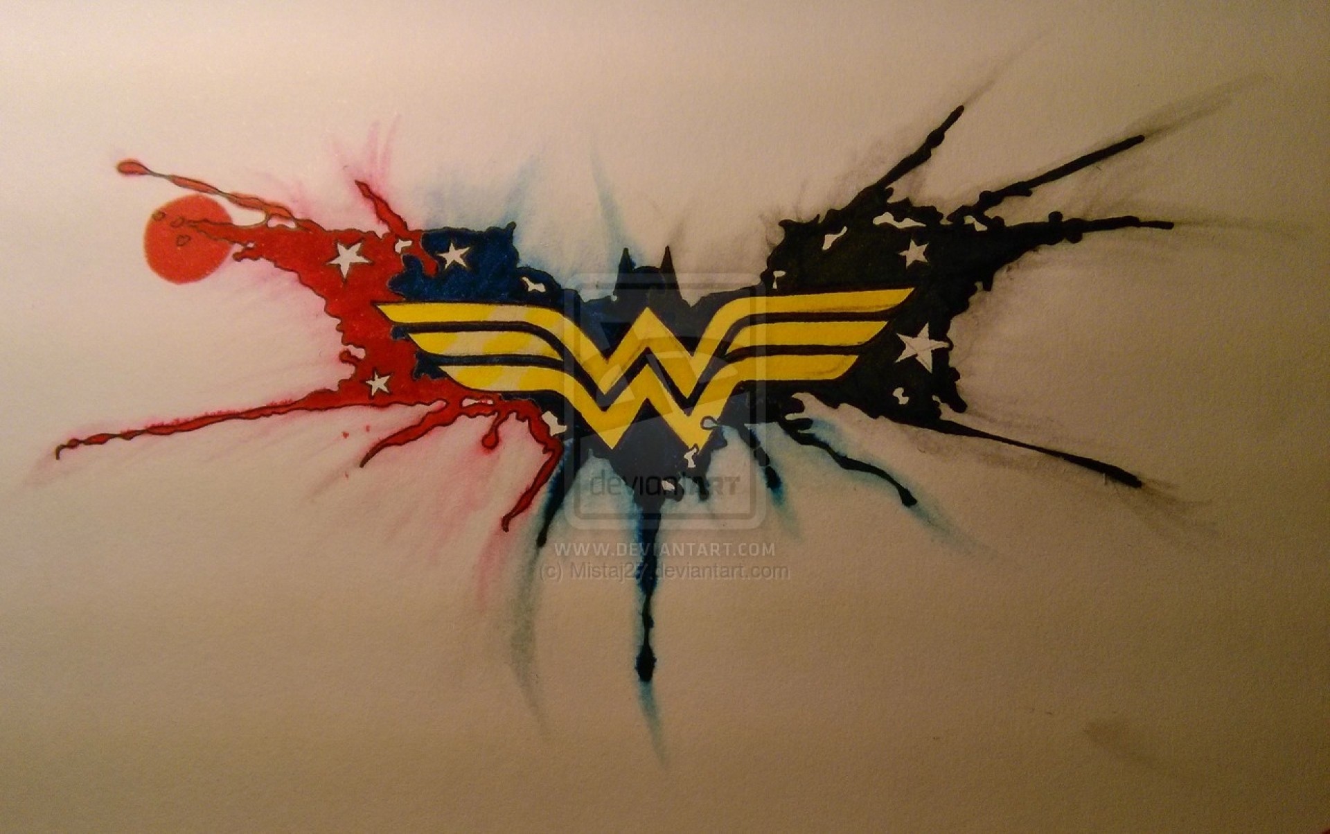 Wonder Woman Minimalism Wallpapers
